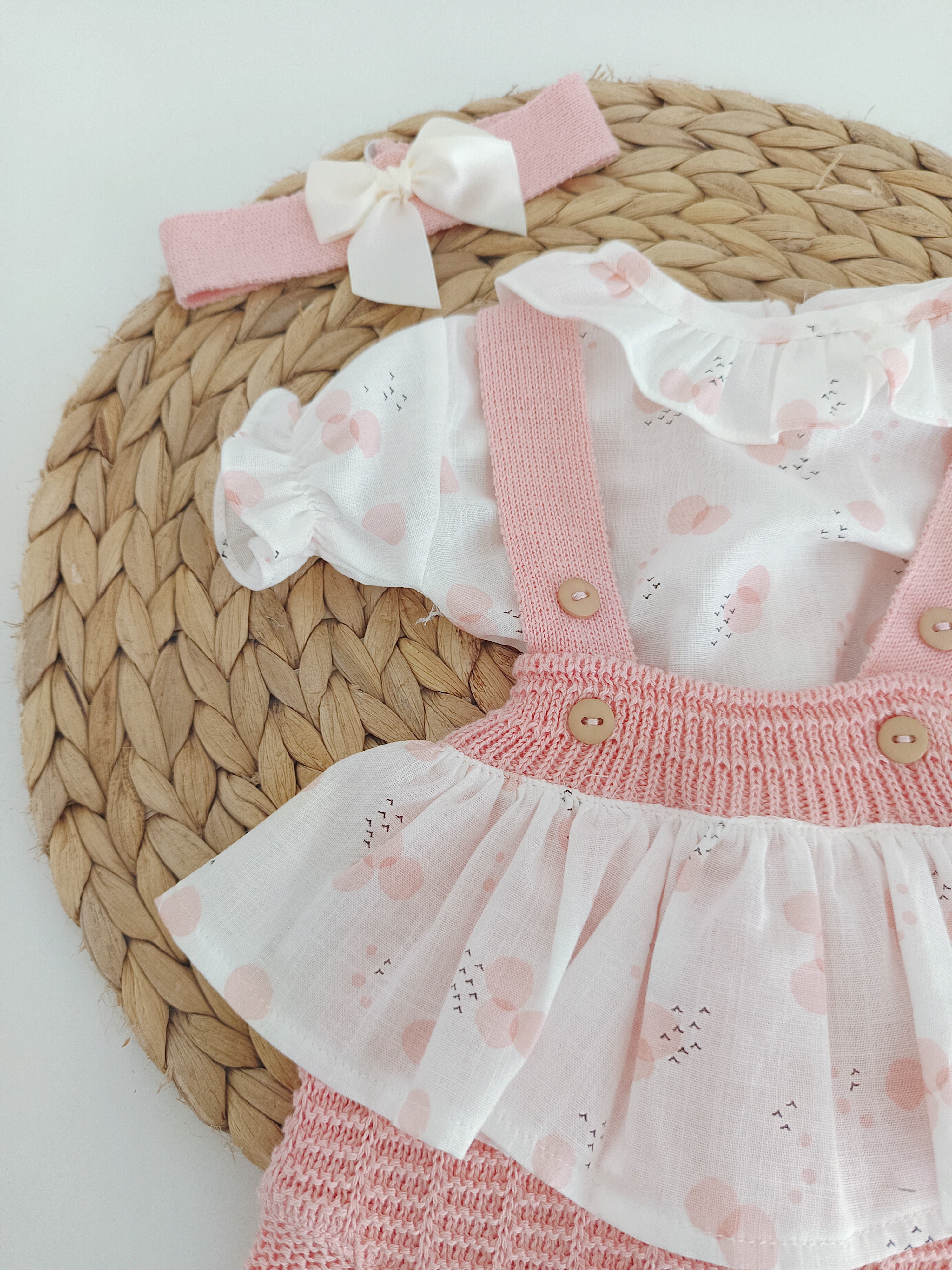 Fofo de Malha com Blusa Gola e Fita