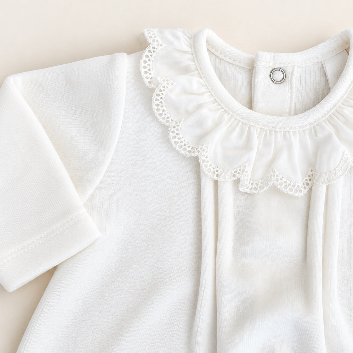 FitFiu Babies® | Babygrow Machinhos com Gola Bordado Inglês