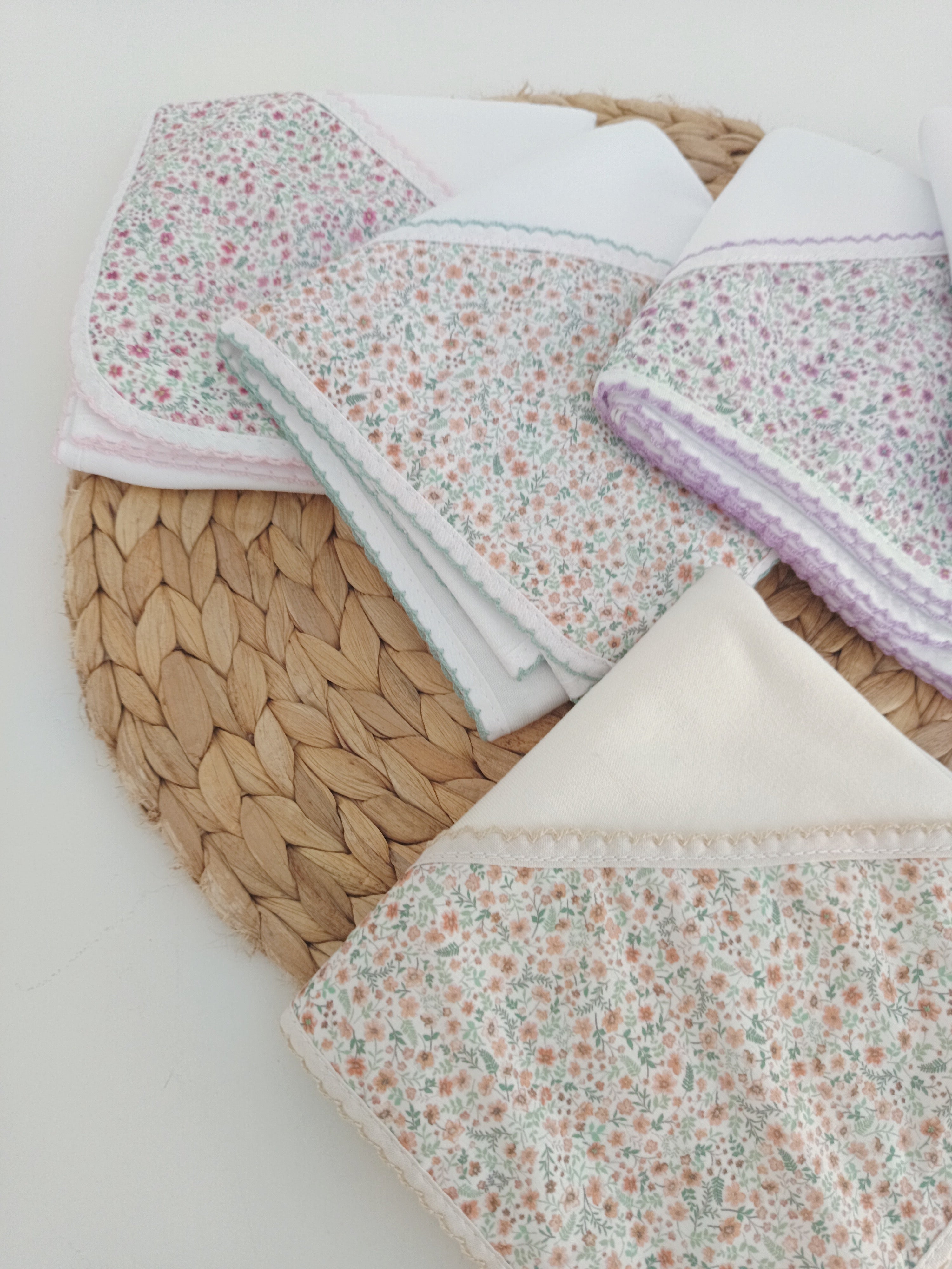 Fralda Algodão Flores