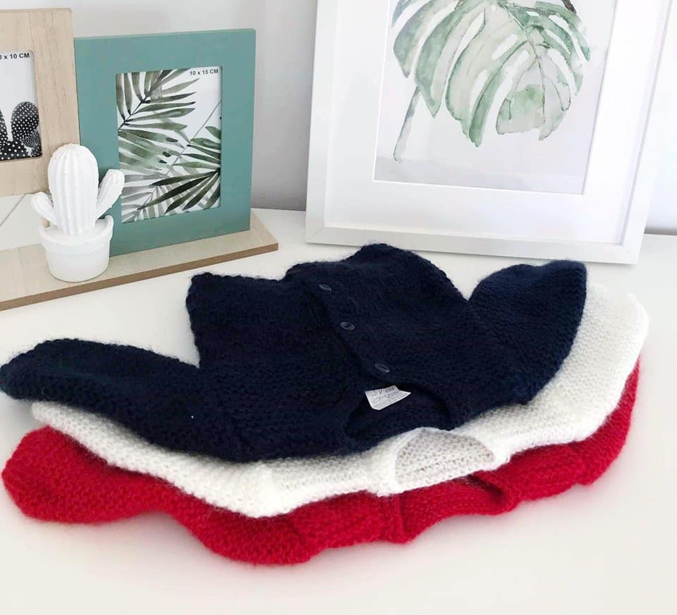 Casaco de Malha Feito à Mão