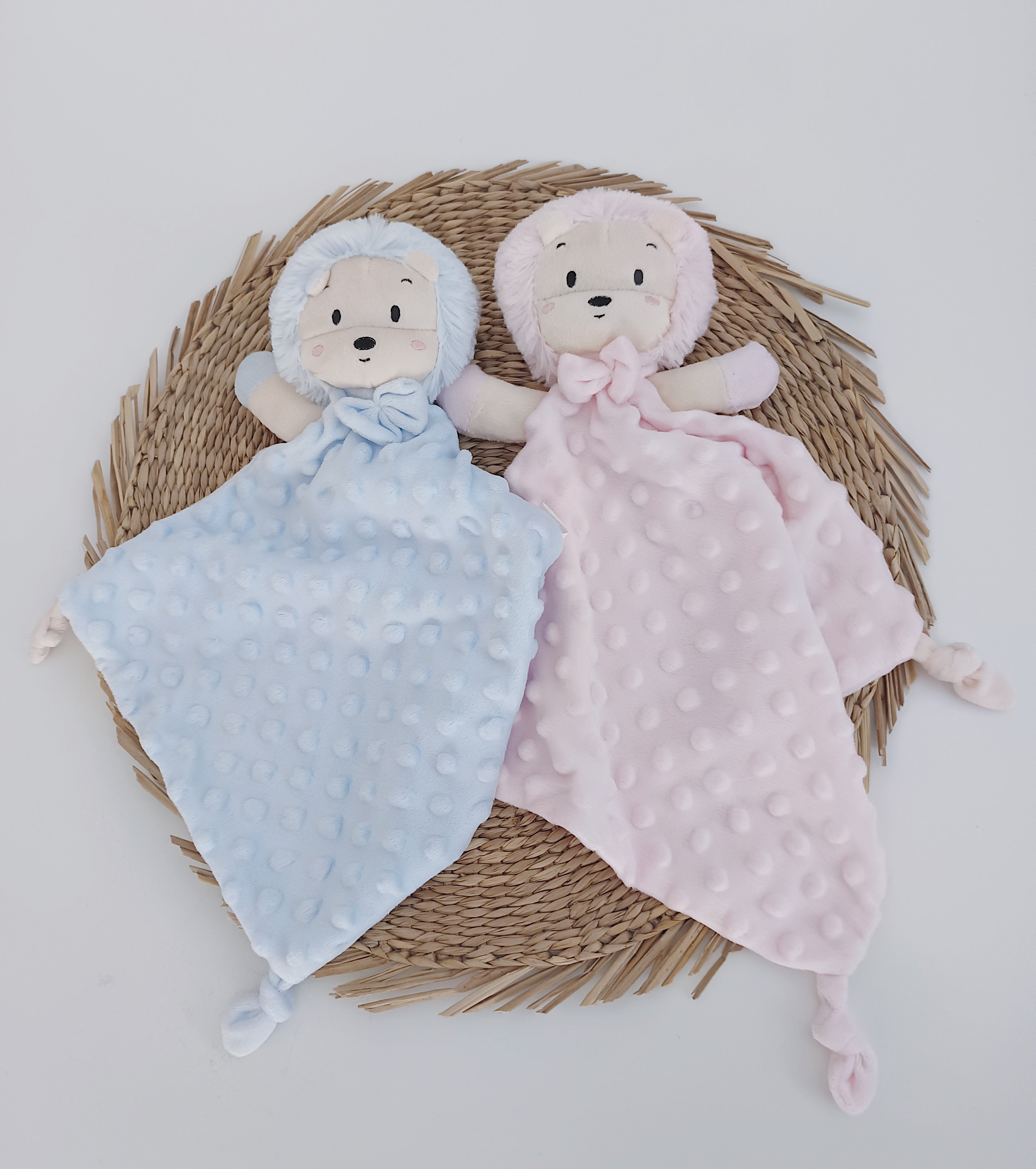 Doudou em pano para Bebé Ouriço