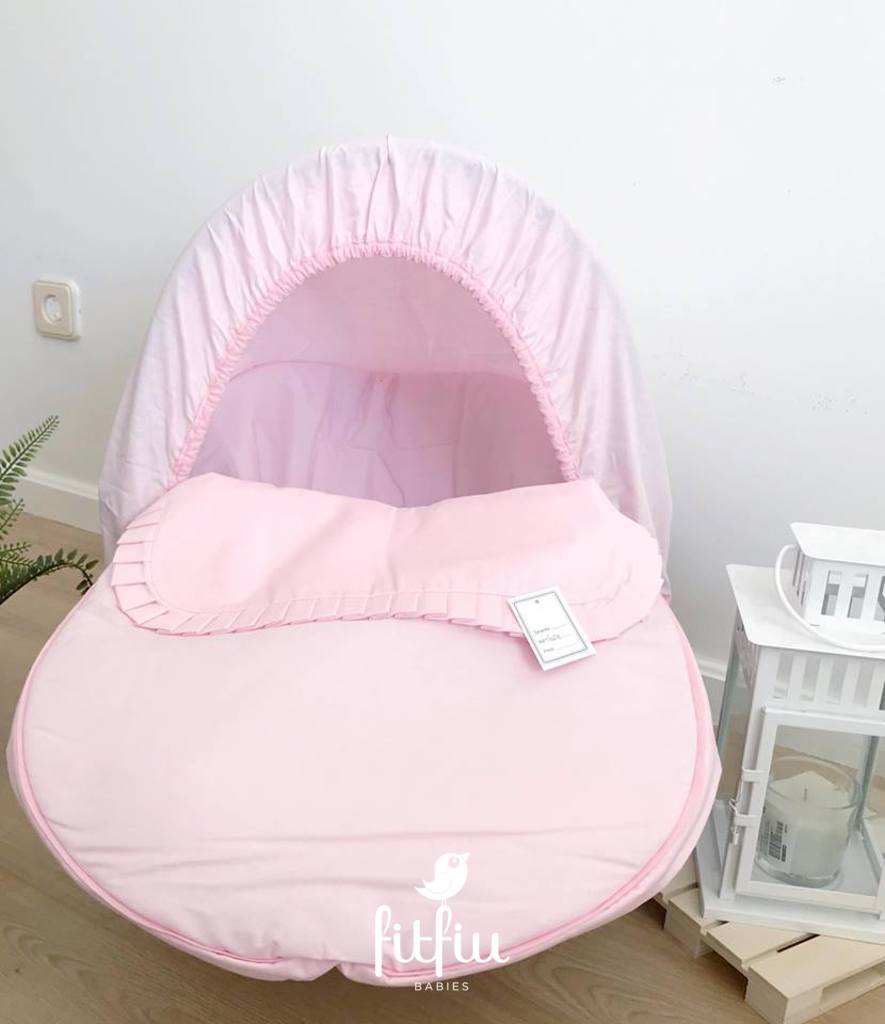 Forra Rosa Lisa para Ovo/Babycoque