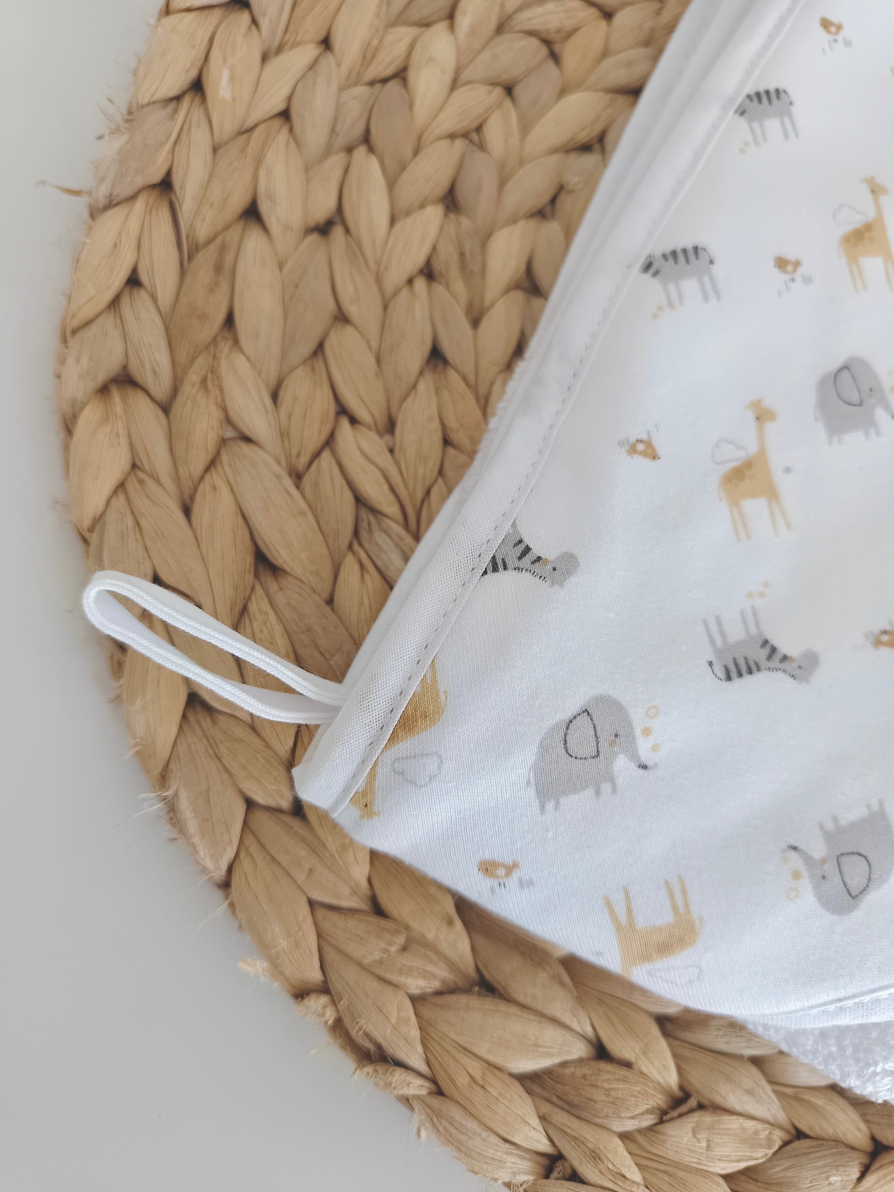 FitFiu Babies® | Toalha de Banho para Bebé Animais da Selva