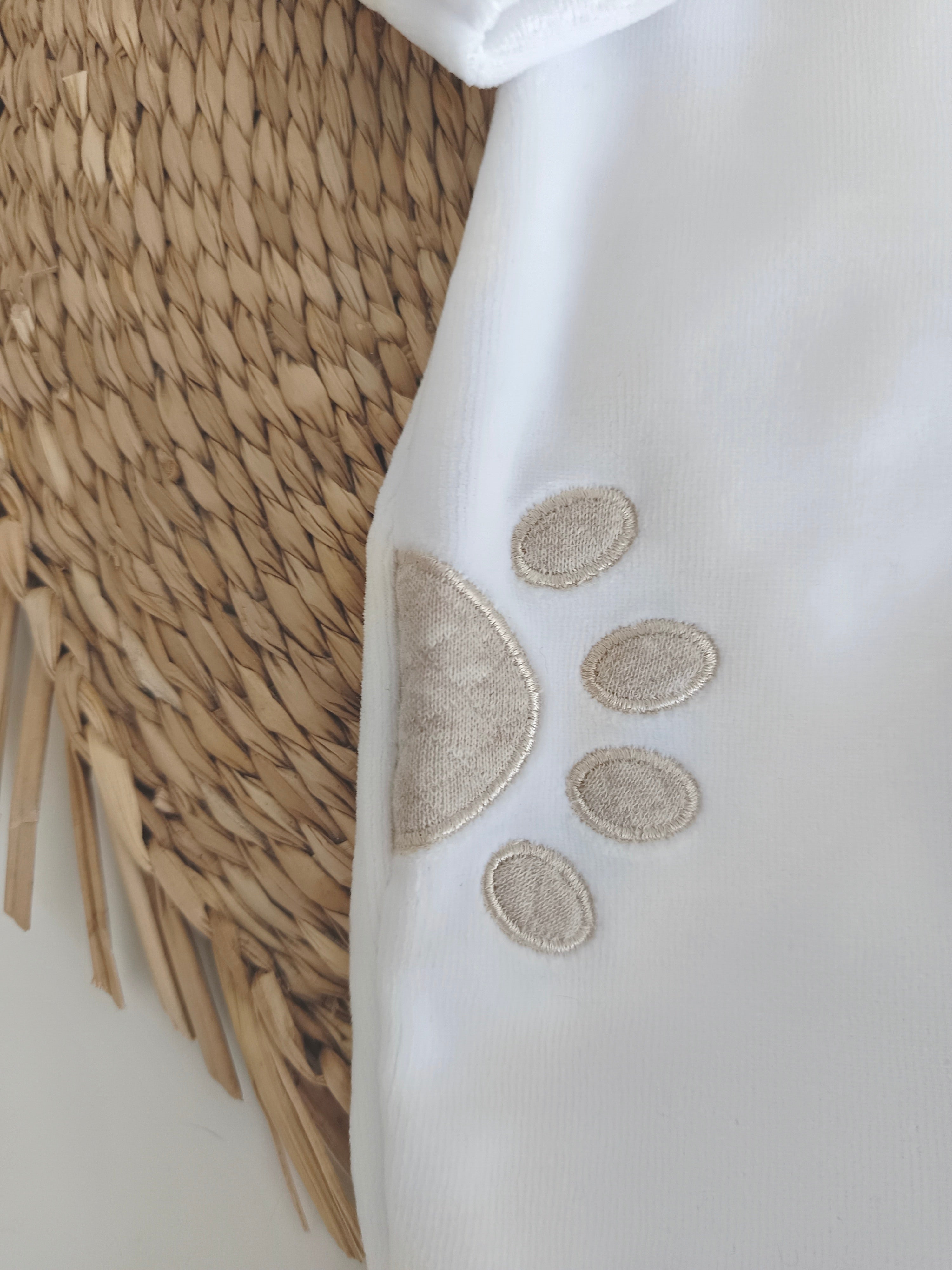 FitFiu Babies® | Babygrow Urso Orelhas Areia