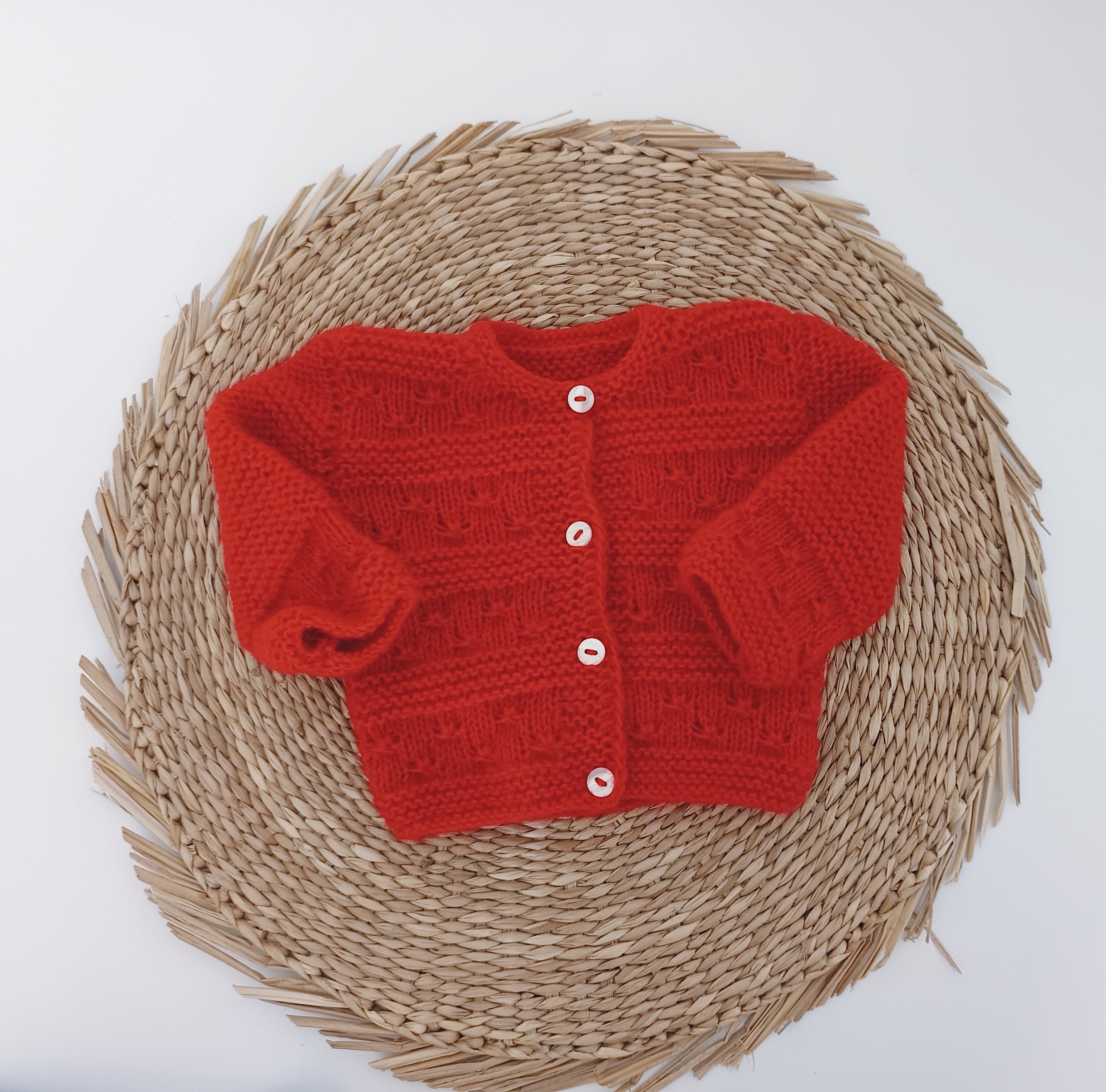 Casaco de Malha Feito à Mão