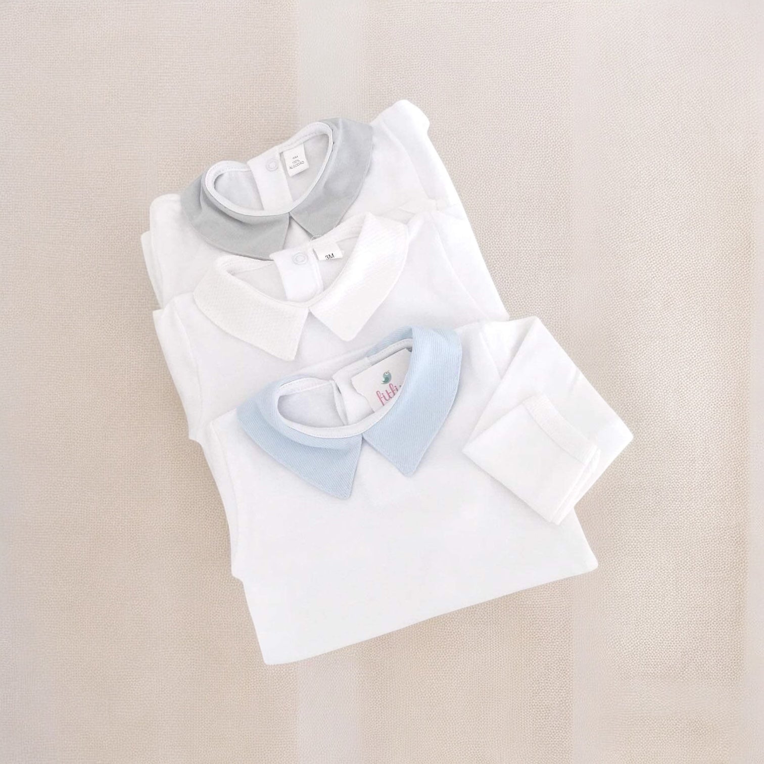 Body com Gola de Bico Manga Comprida sem carda