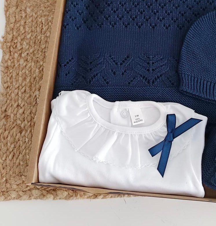 FitFiu Babies® | Body com Gola de Folho e Laço