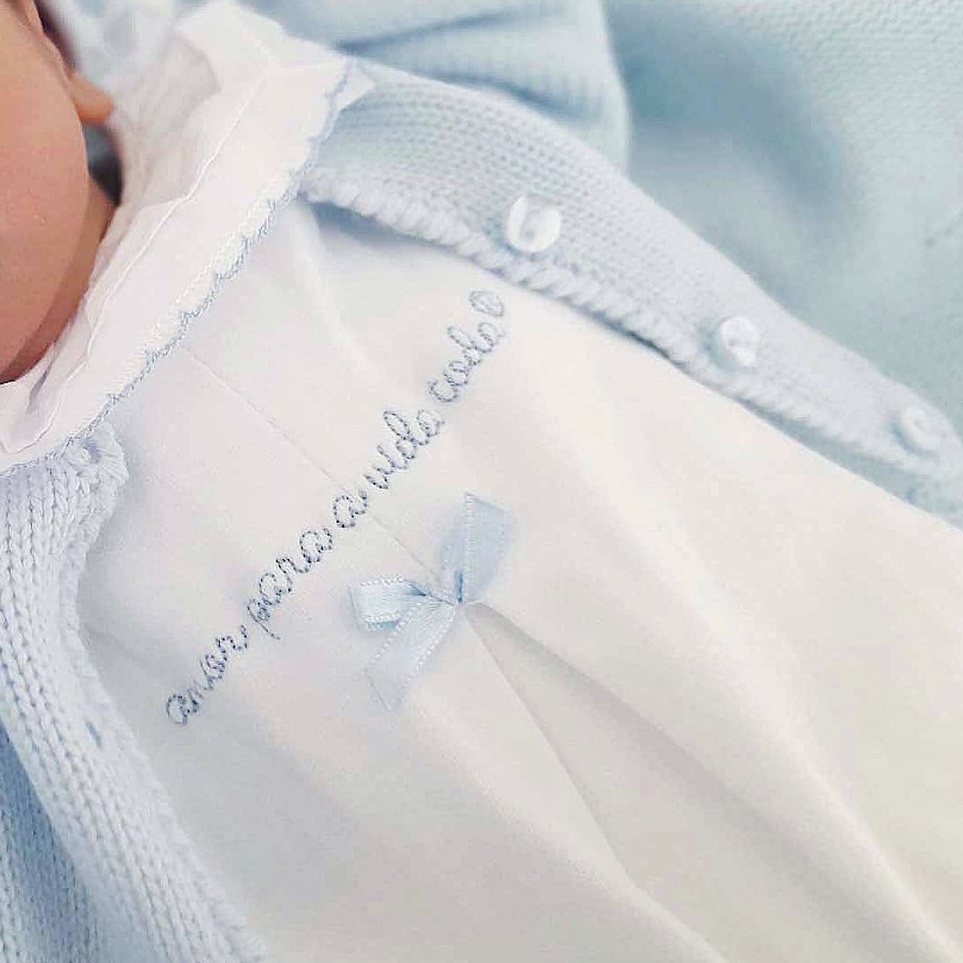 Amor Para a Vida Toda® | Babygrow Lacinho Azul