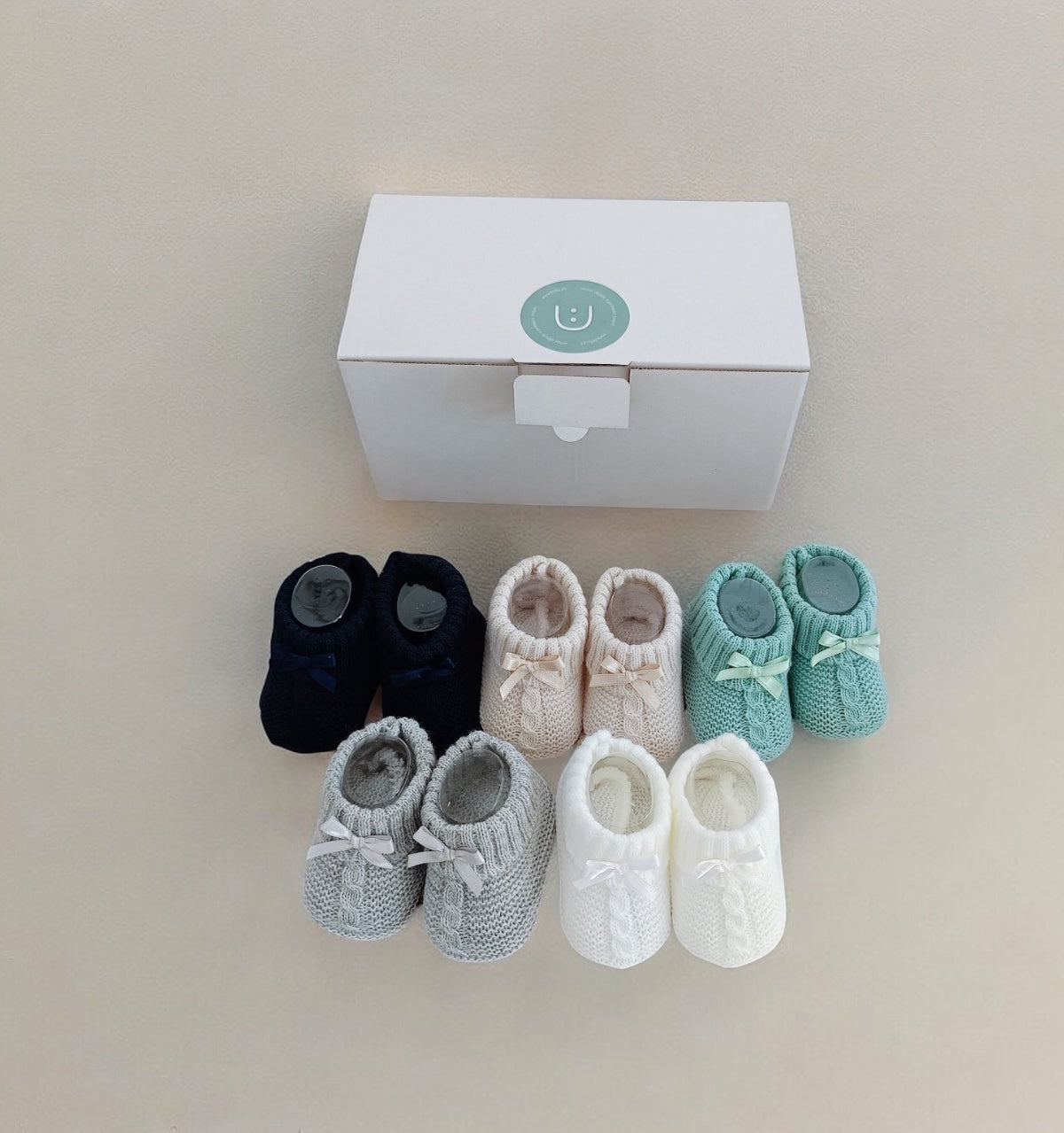 Pack de 5 Carapins Lacinho Neutro