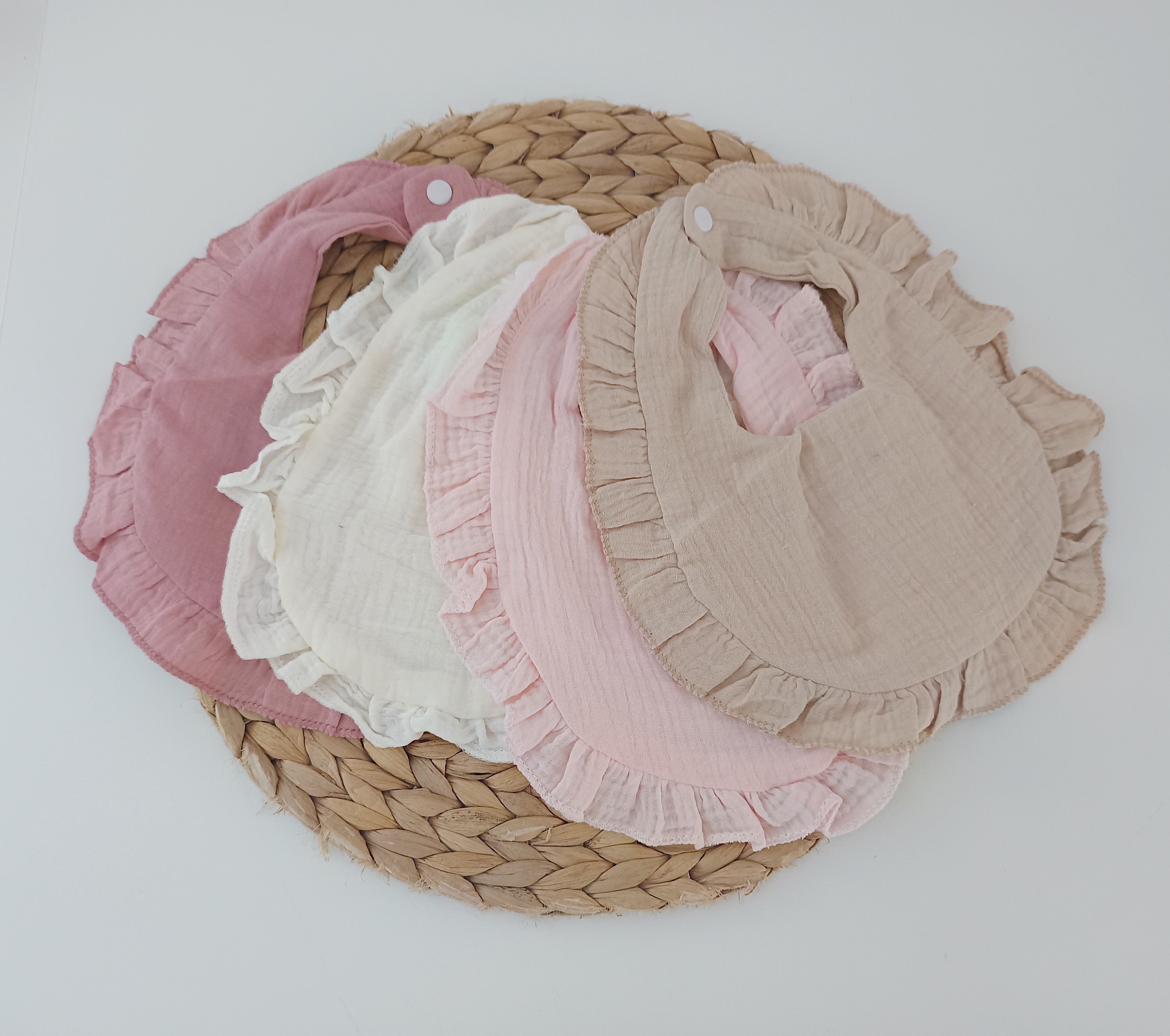 Babete em Musselina Liso