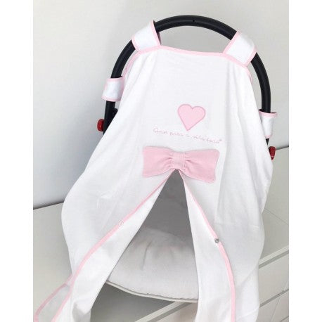 Amor Para a Vida Toda® | Fralda Tapa Ovo Cortina Rosa