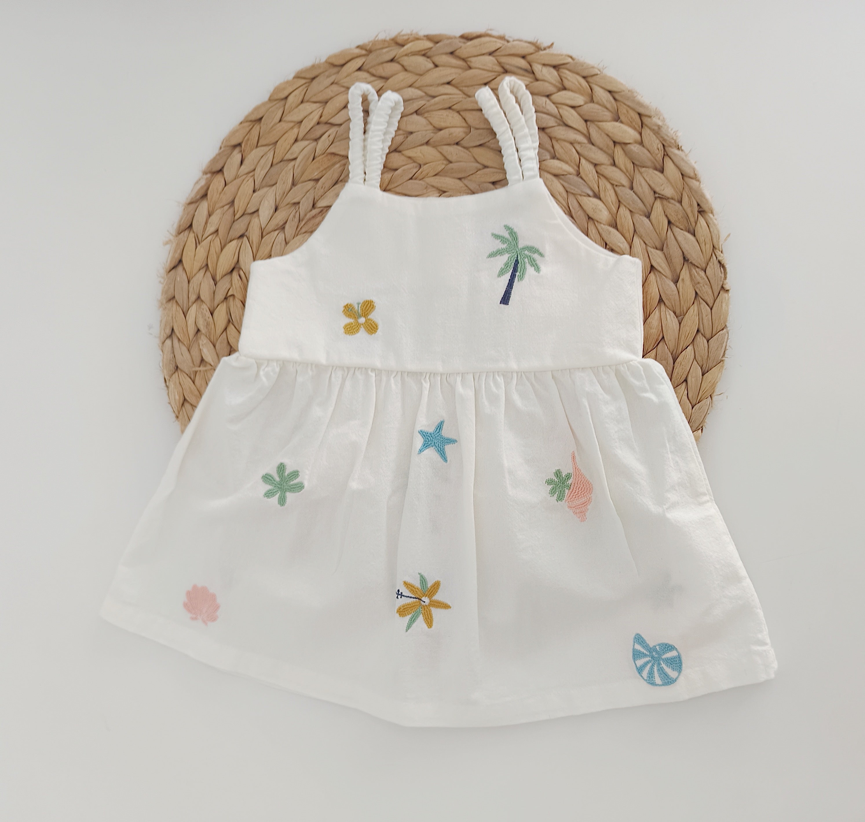 vestido bebé menina. vestido bebé para praia