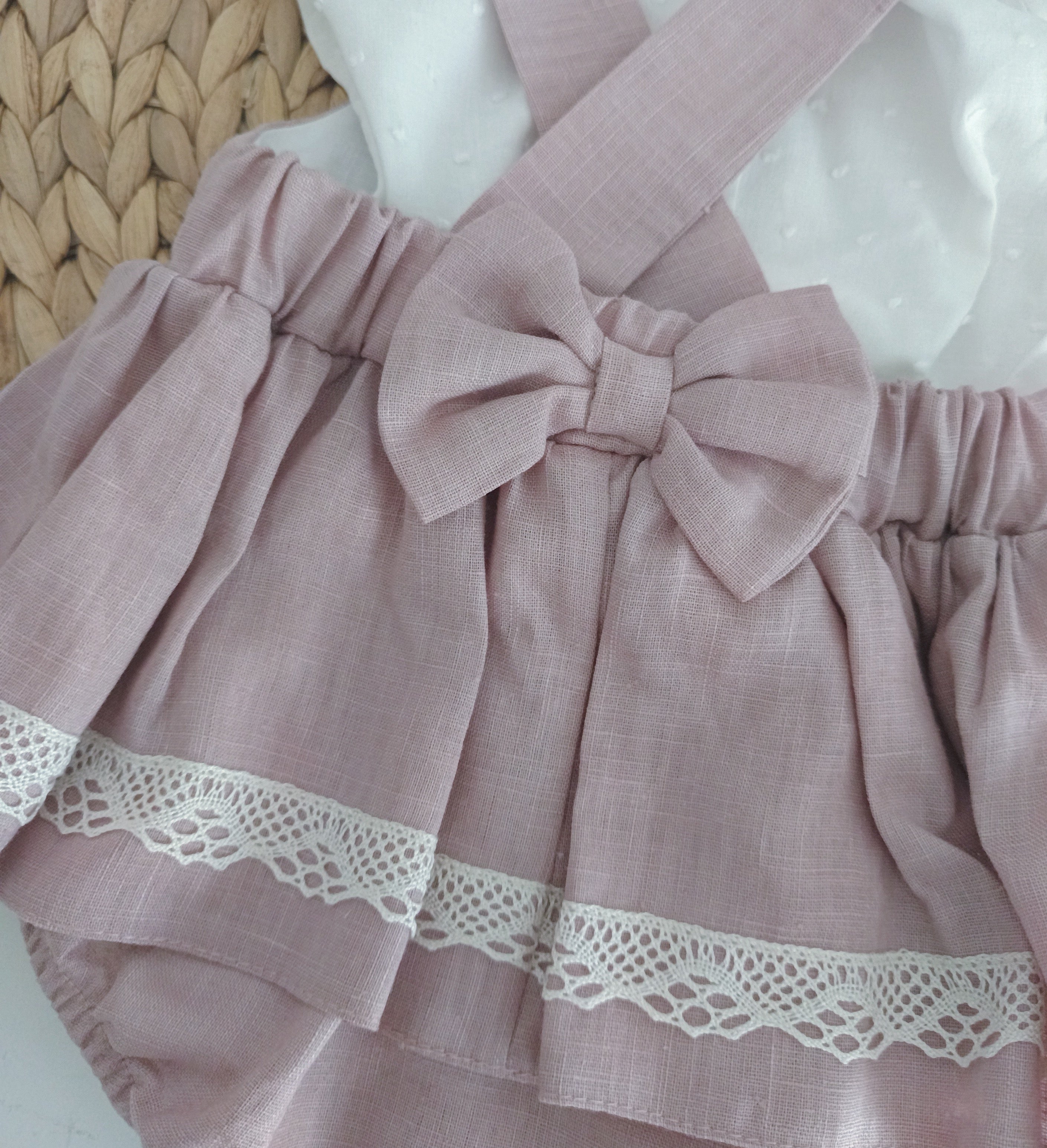 Fofo com Blusa Laço Rosa Velho