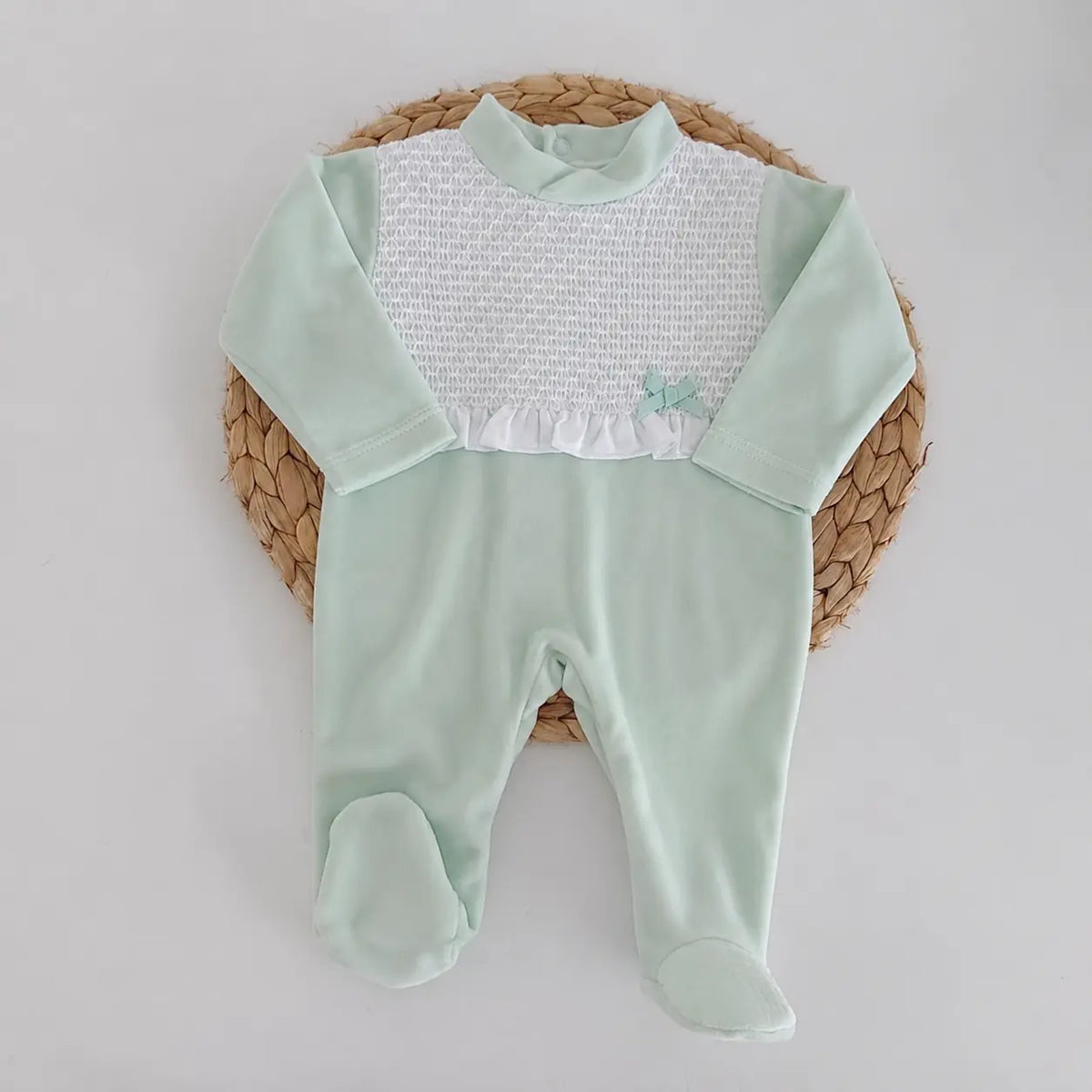 babygrow bebé verde