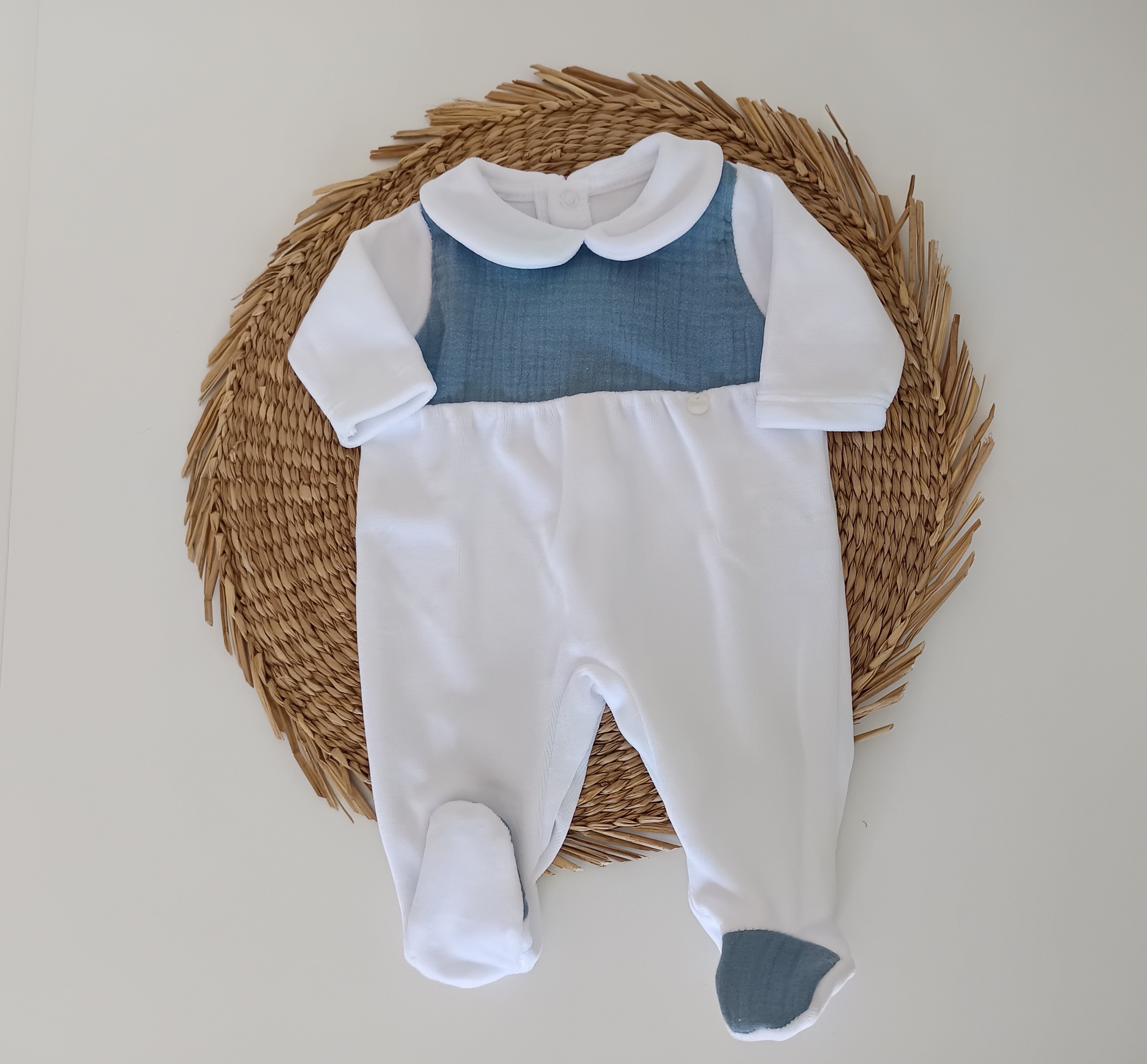 babygrow veludo  menino