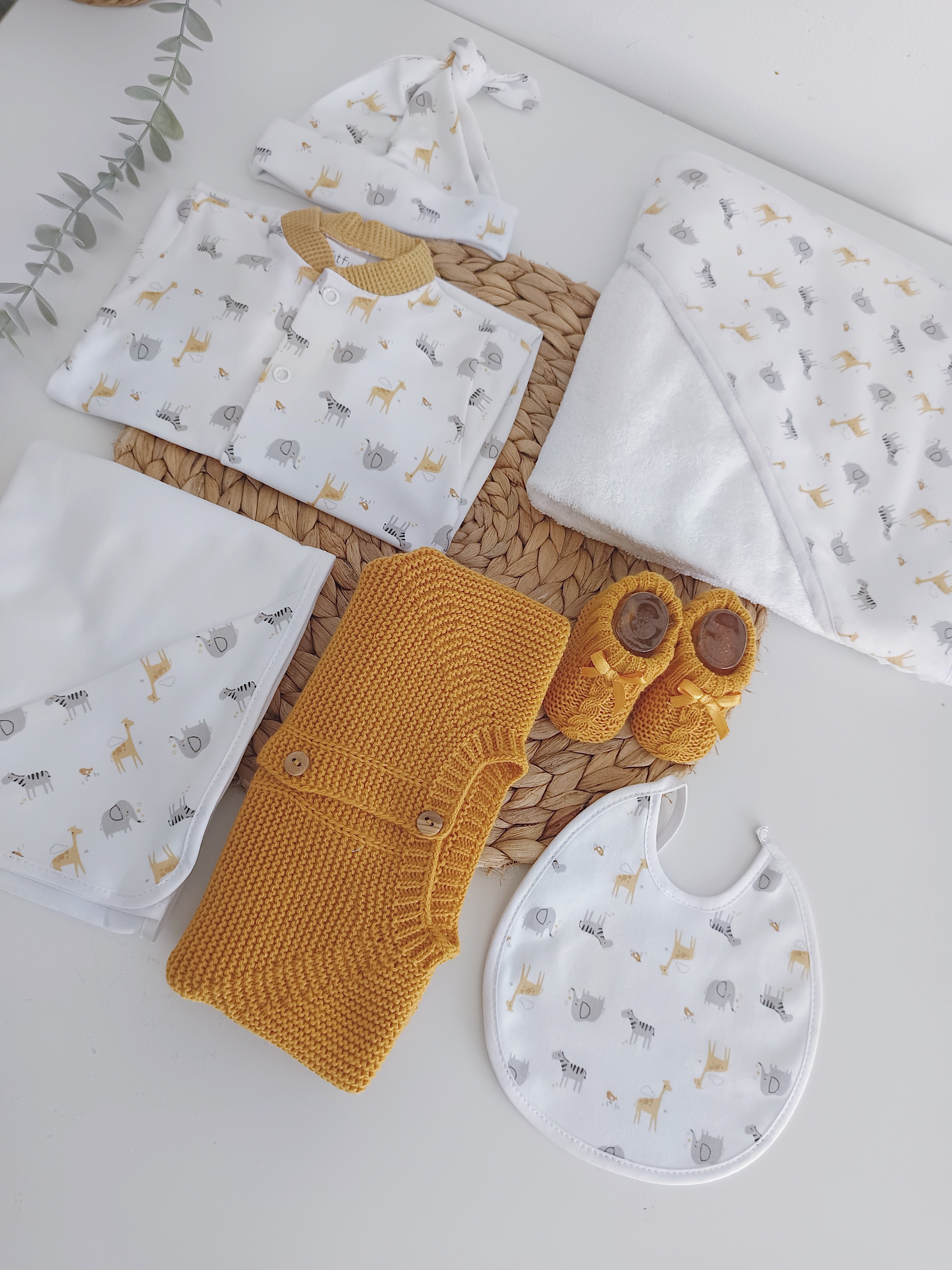 FitFiu Babies® | Conjunto de bebé Selva Amarelo