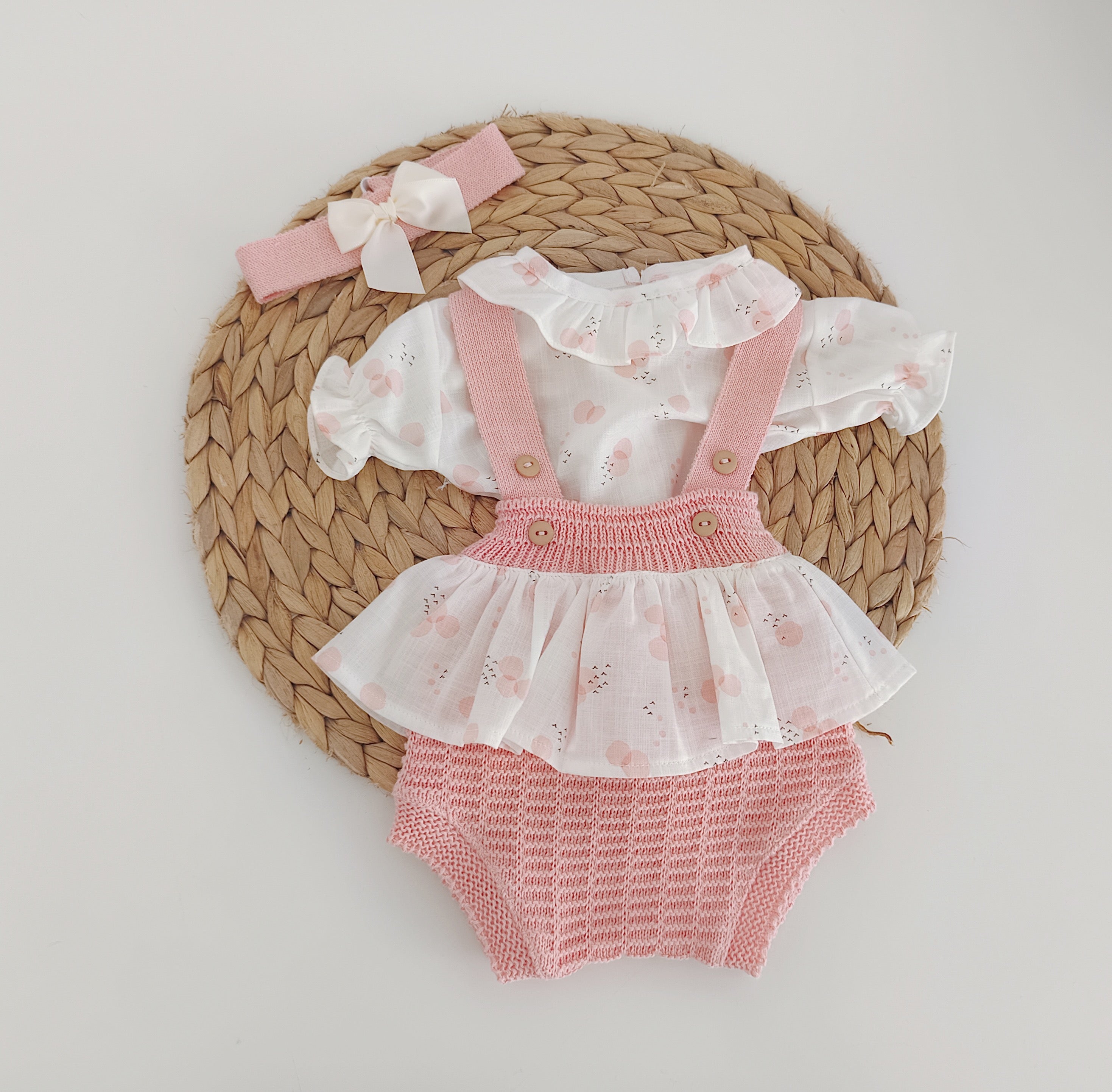 Fofo de Malha com Blusa Gola e Fita