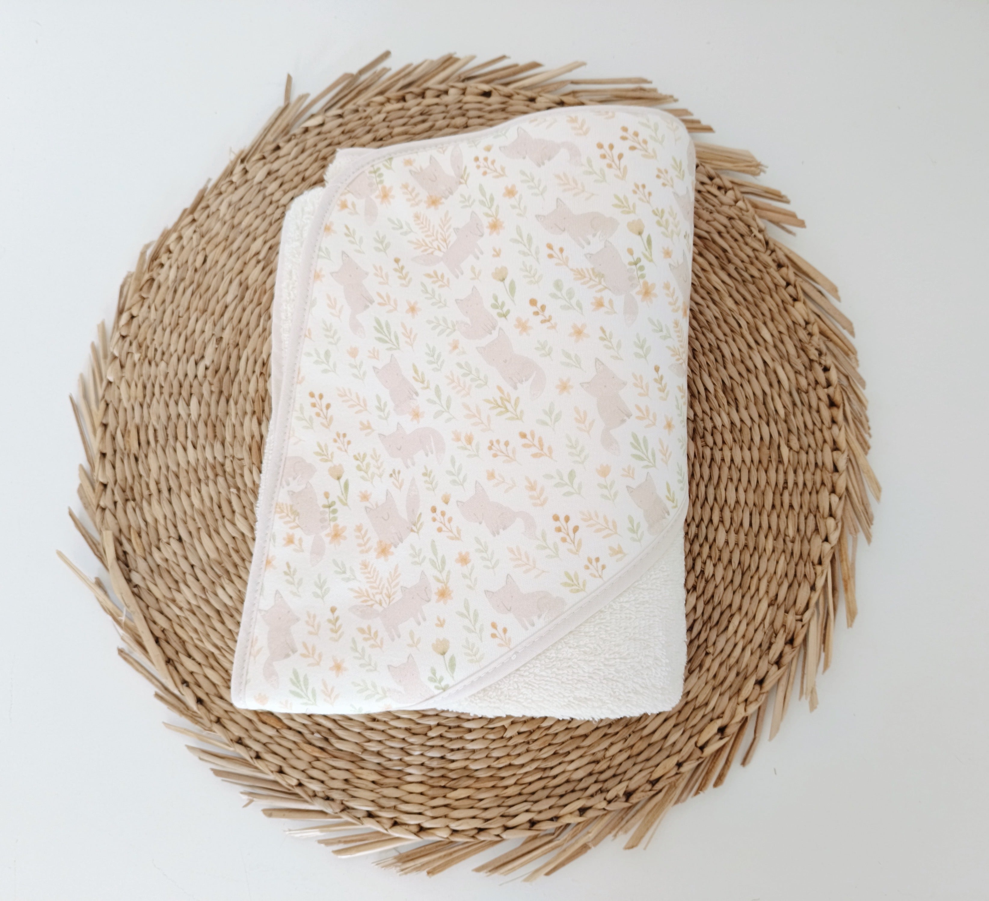 Toalha de banho Raposas Pérola