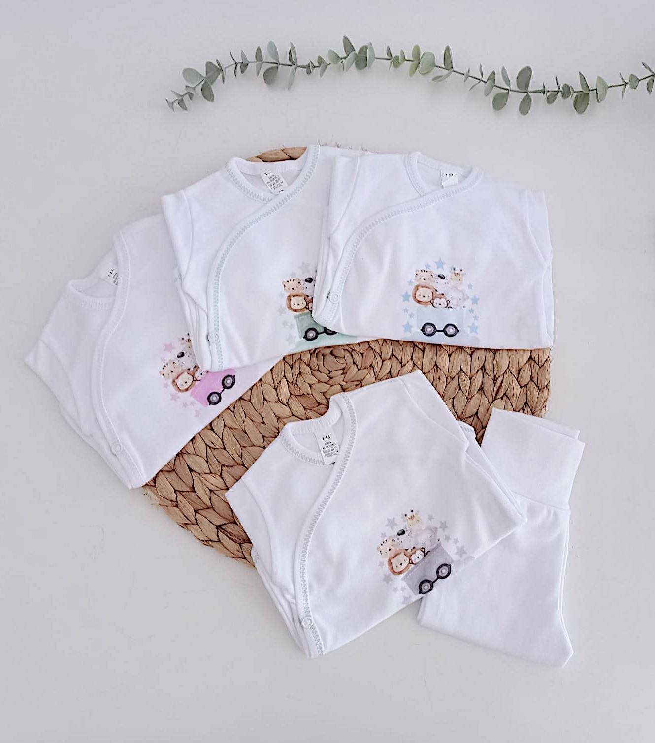 Conjunto Interior Body com Calças Animais