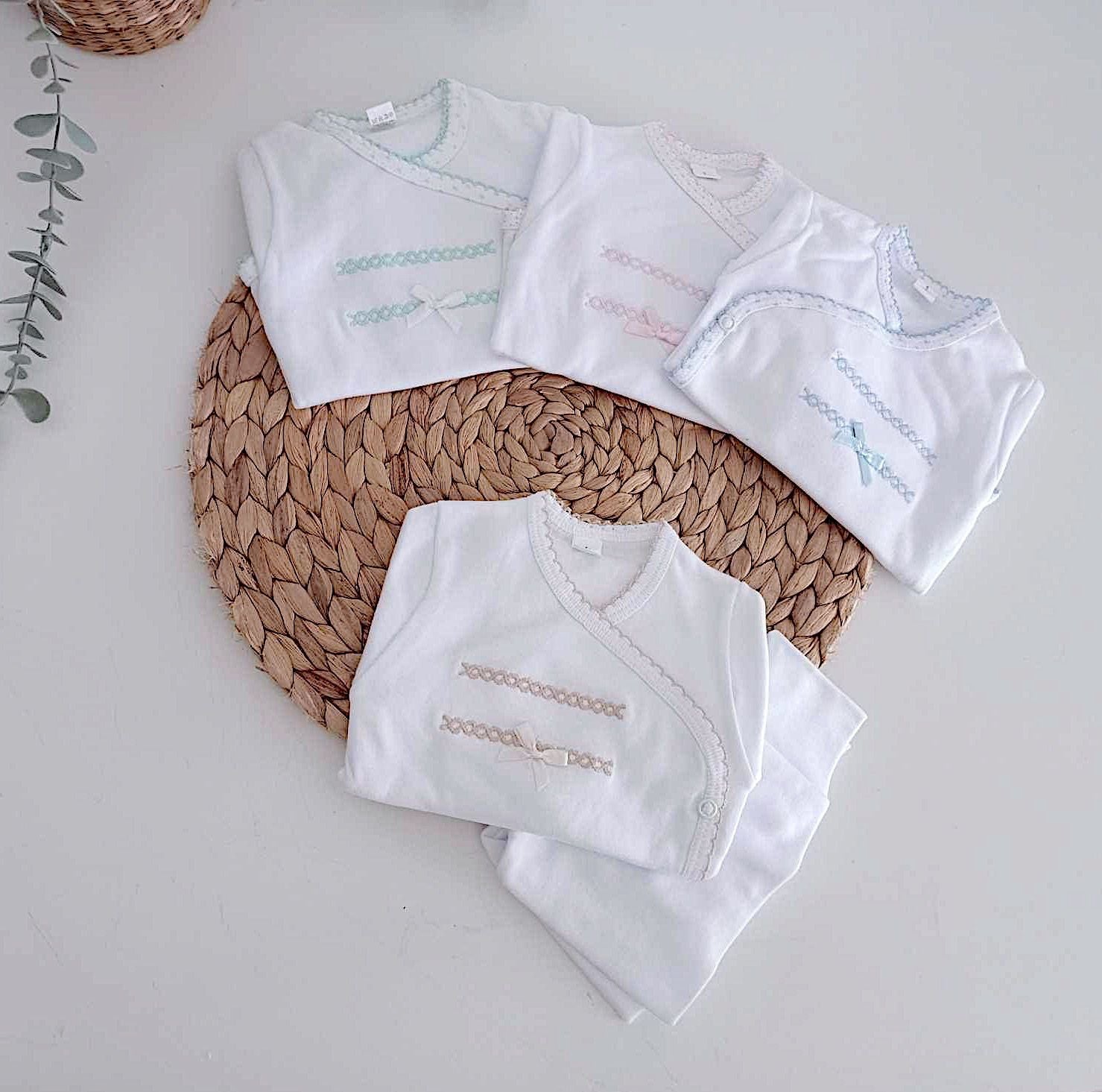 Conjunto Interior Body com Calças Zig Zag com lacinho