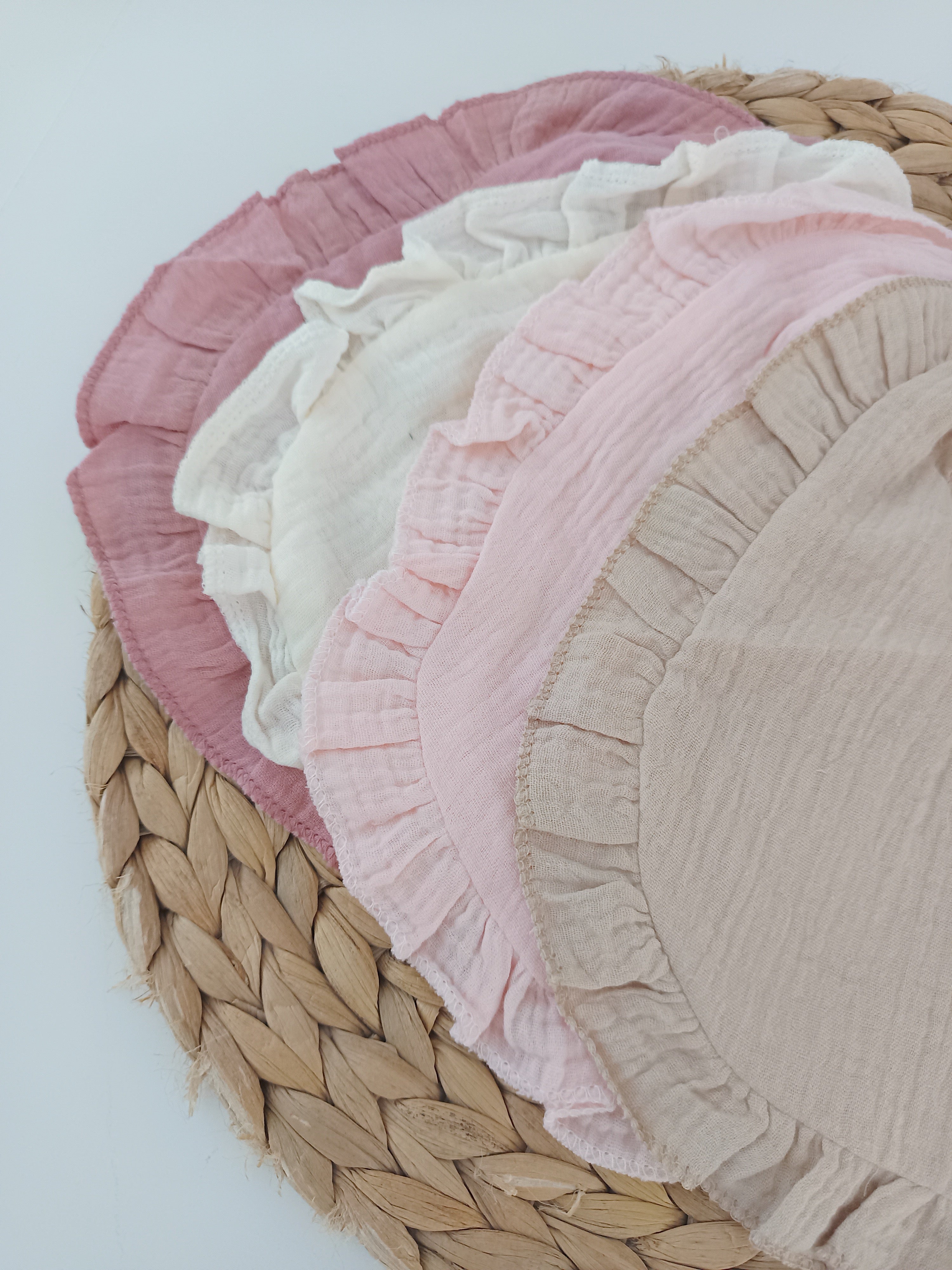 Babete em Musselina Liso