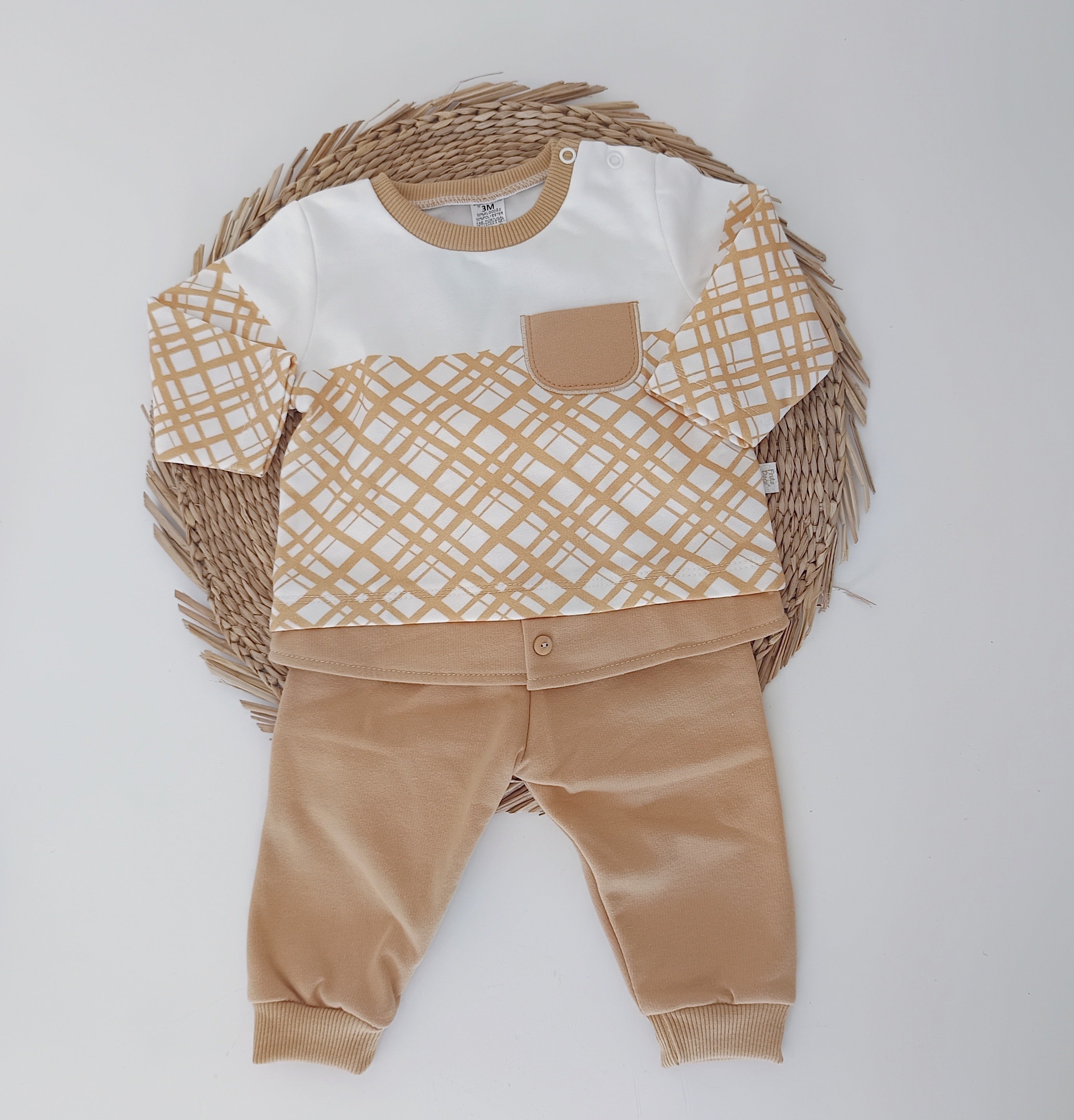 Fato de treino Bolso Camel