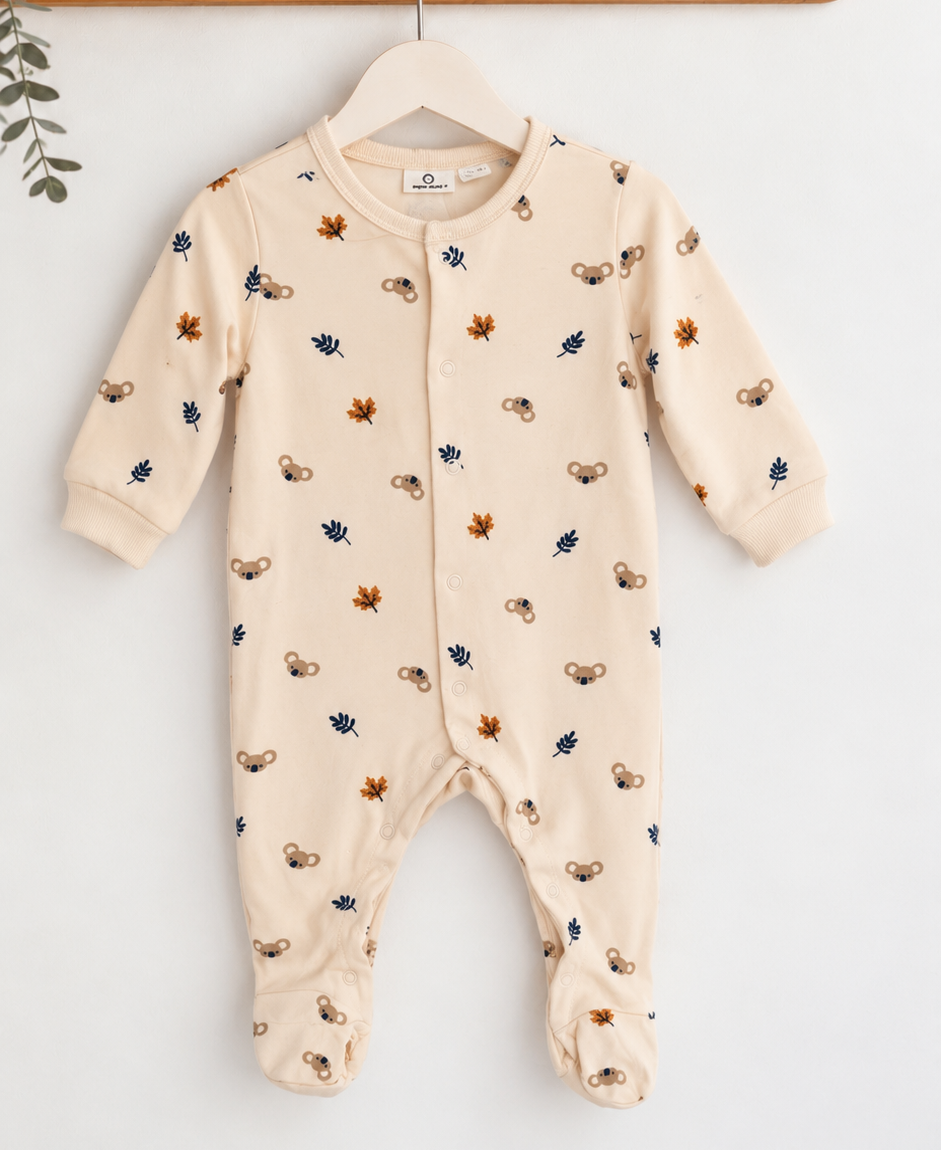 Babygrow Algodão Koalas Pérola