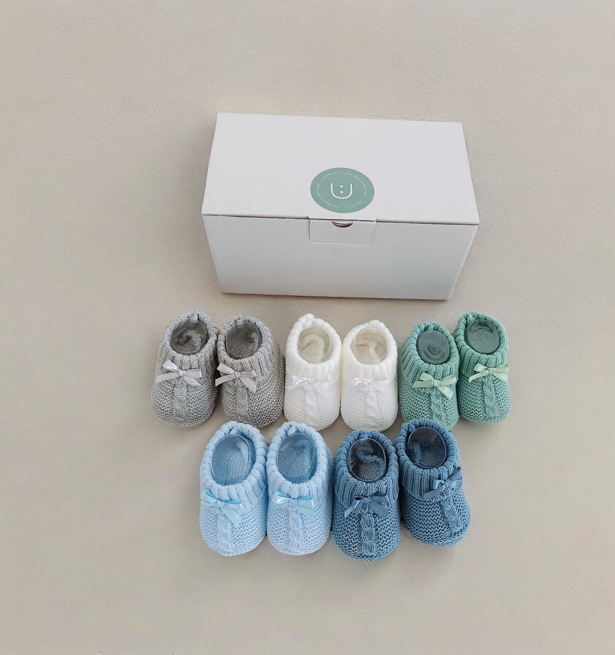 Pack de 5 Carapins Lacinho Menino