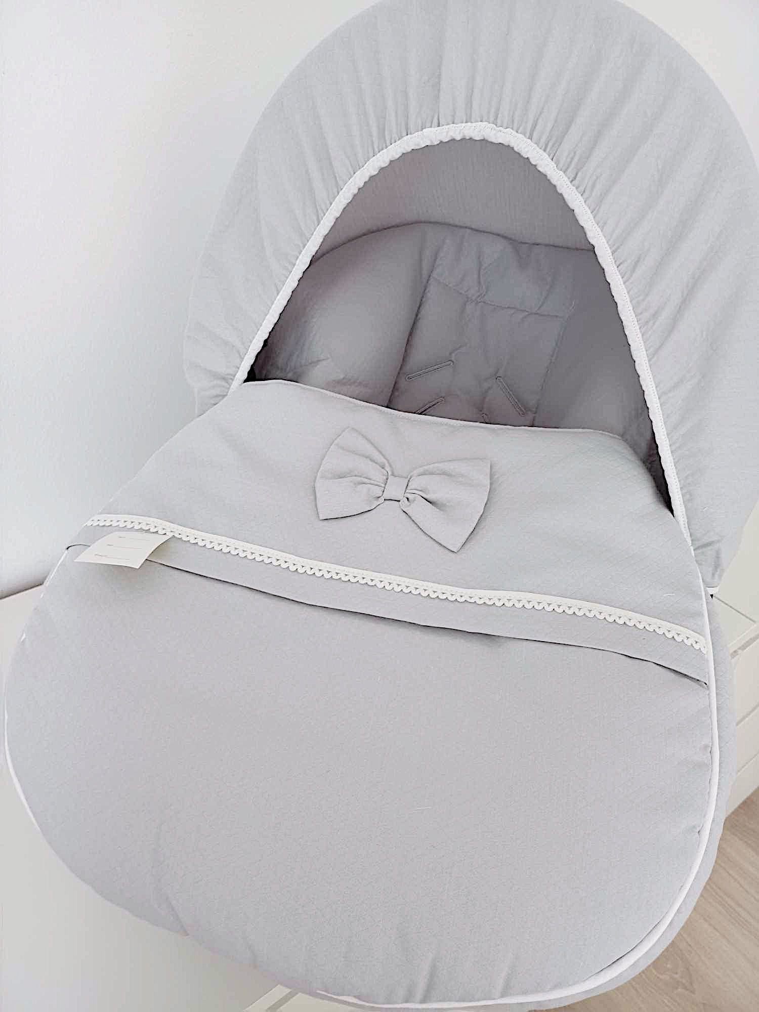 Forra Laçarote Cinza para Ovo/Babycoque