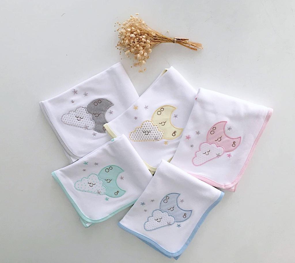 Fralda de pano para Bebé Lua Nuvem