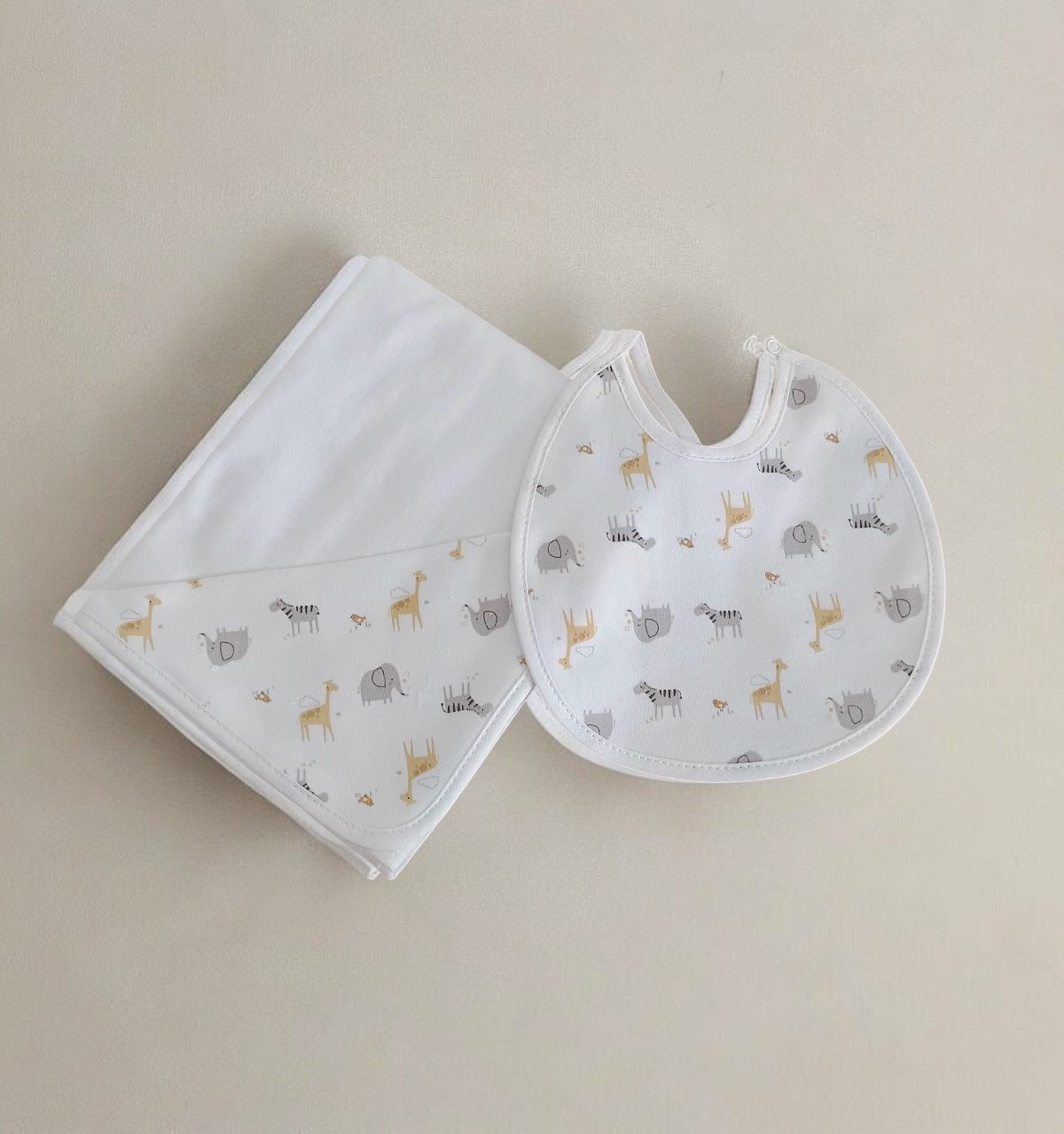 Fit Fiu Babies® |Fralda e babete Animais da Selva