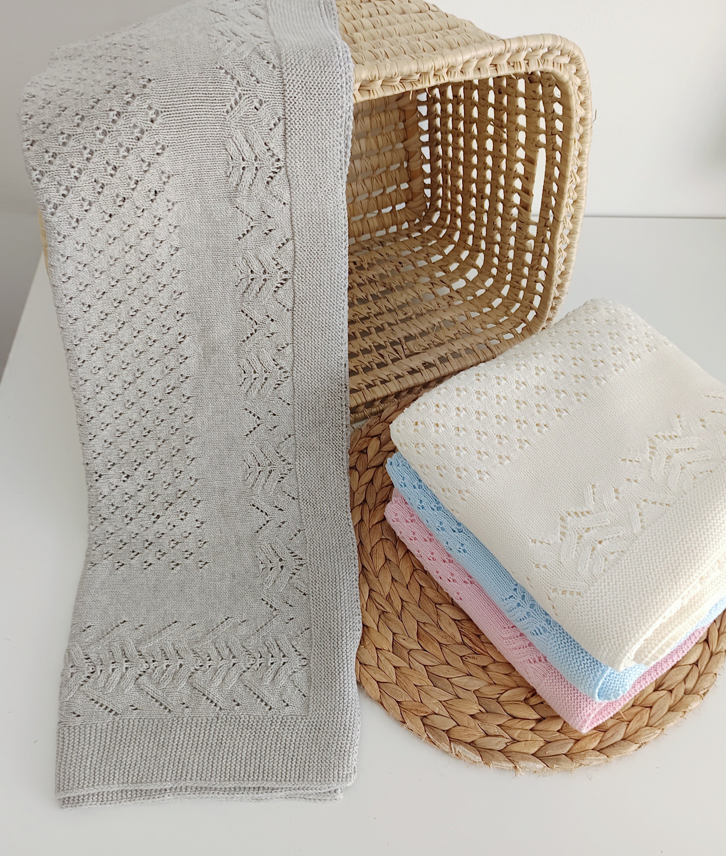 manta algodão para bebé