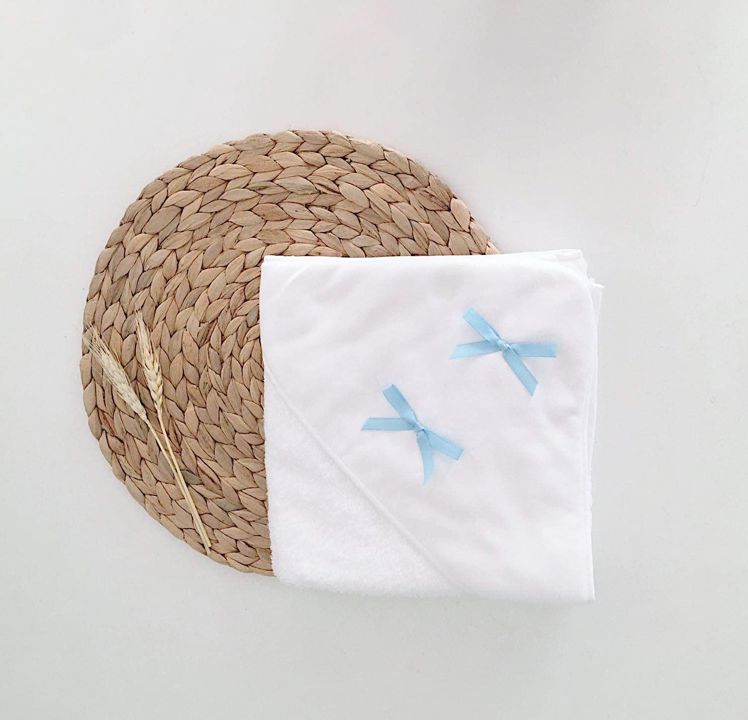 FitFiu Babies® | Toalha de Banho para Bebé Dois laços