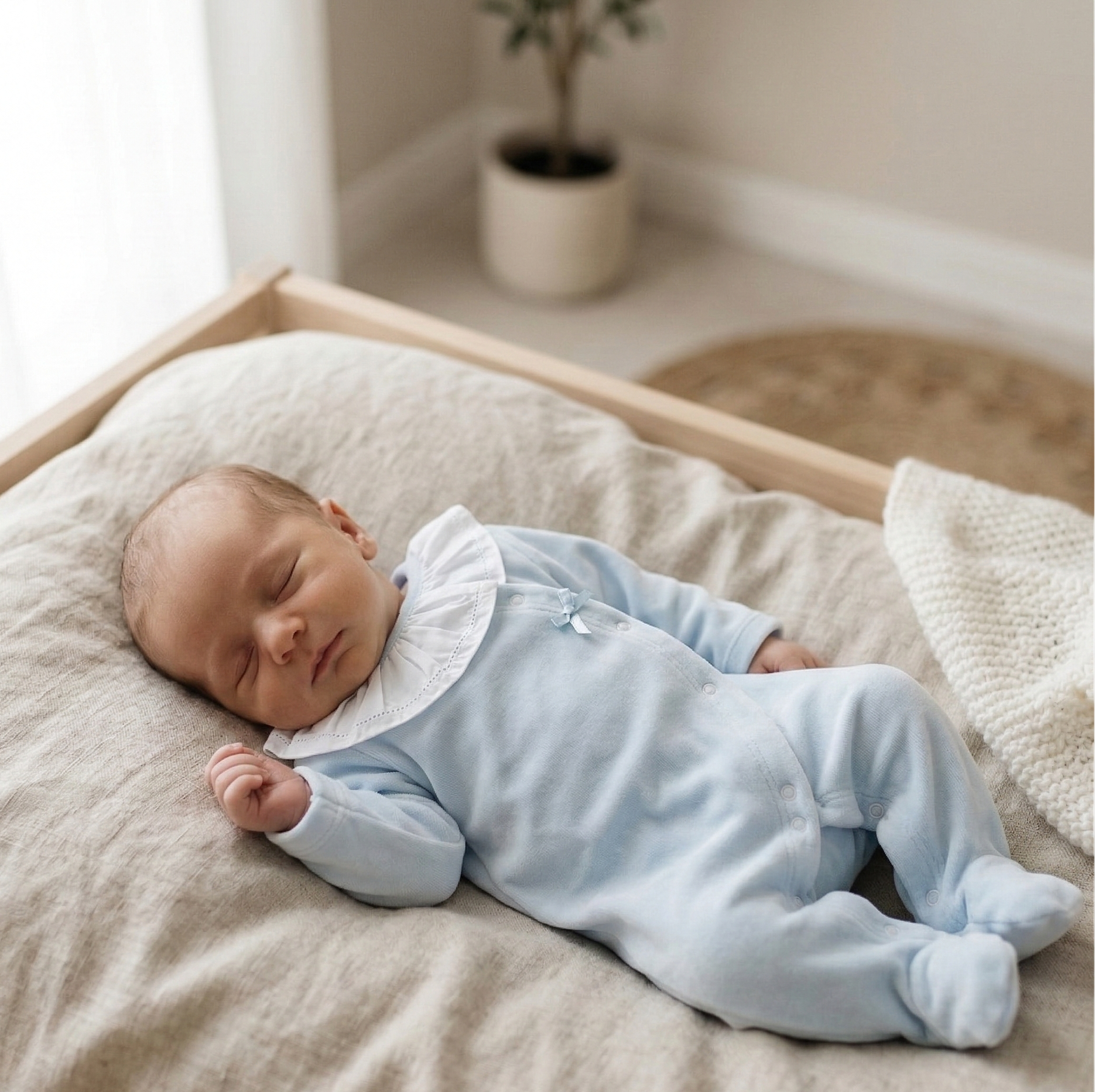 bebe vestido babygrow basic azul bebé unissexo FitFiu Babies