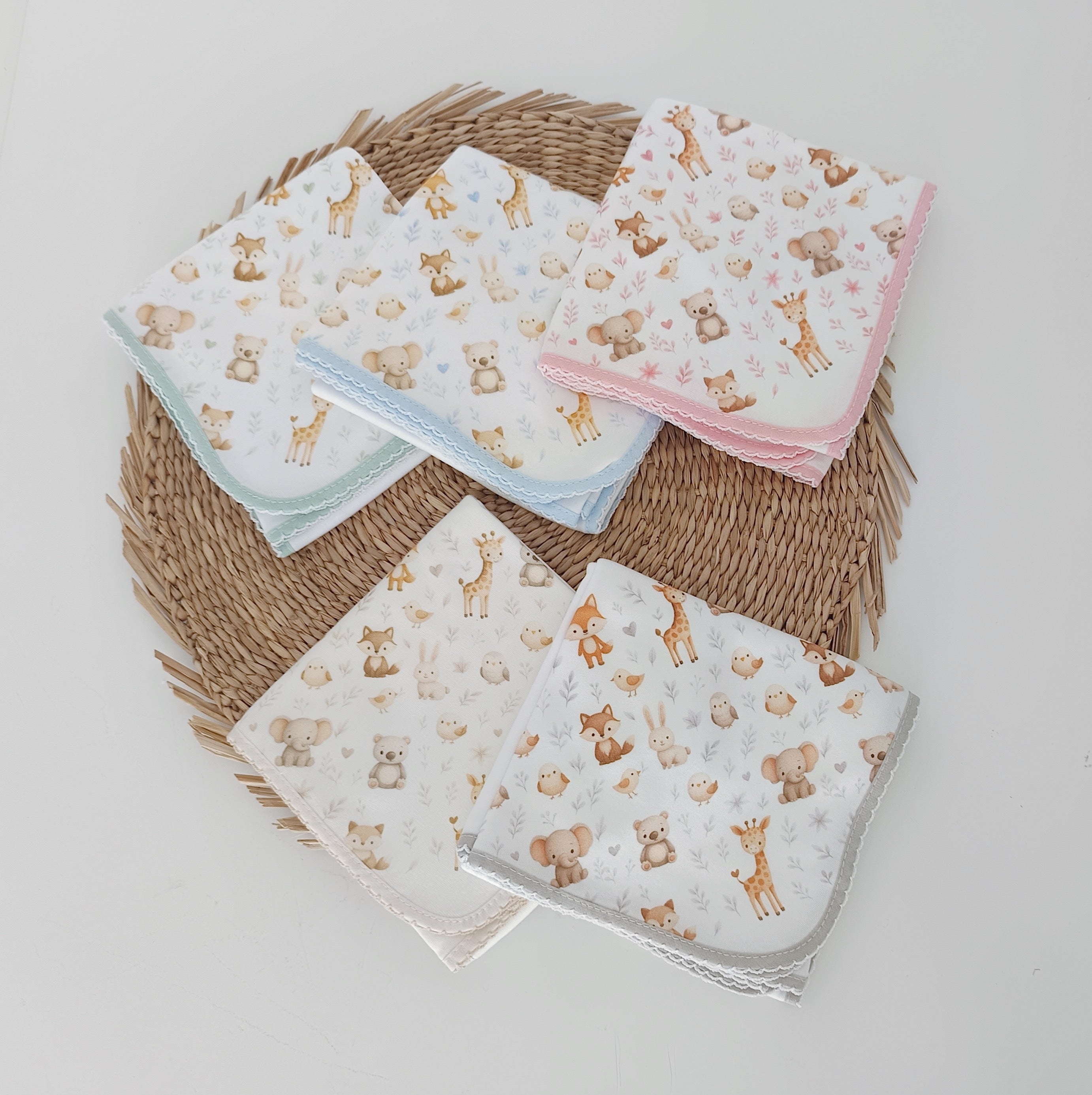 Fralda Algodão Animais da Selva