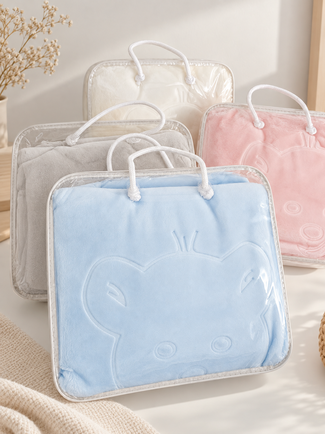 Cobertor para Bebé Cama de Grades Urso