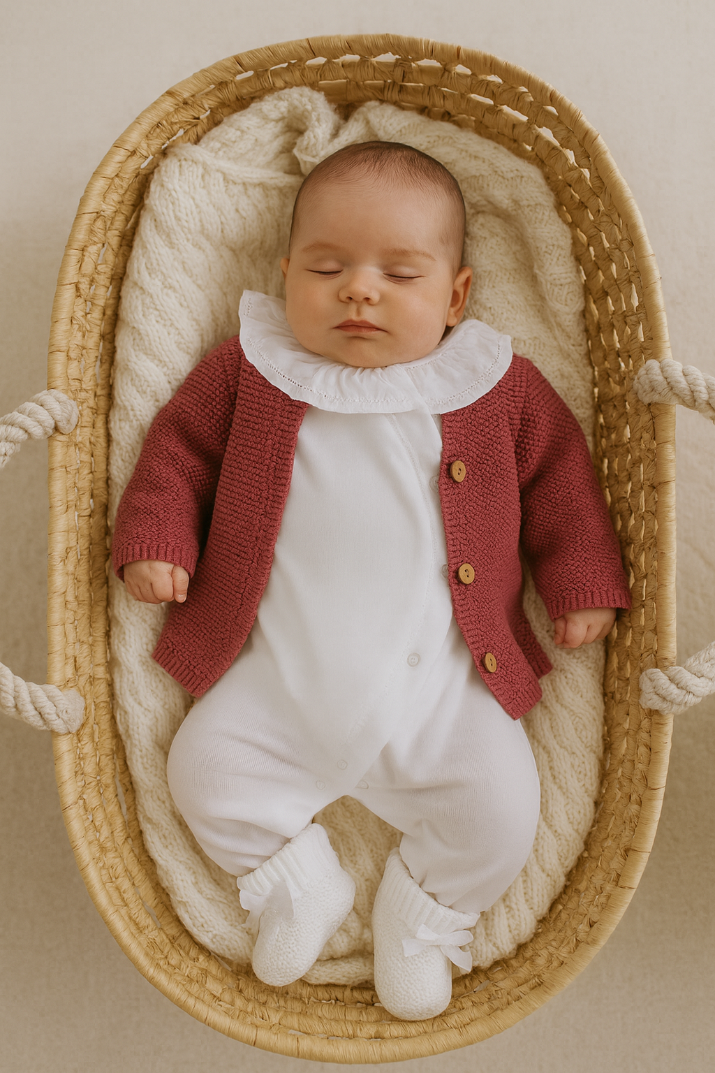 Conjunto de Bebé Veludo Basic Beringela