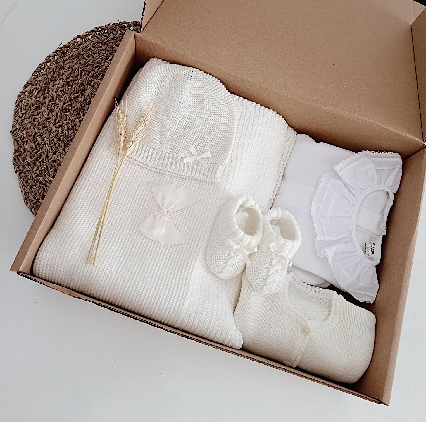 FitFiu Babies® | Conjunto Primeira Roupinha Nature Pérola