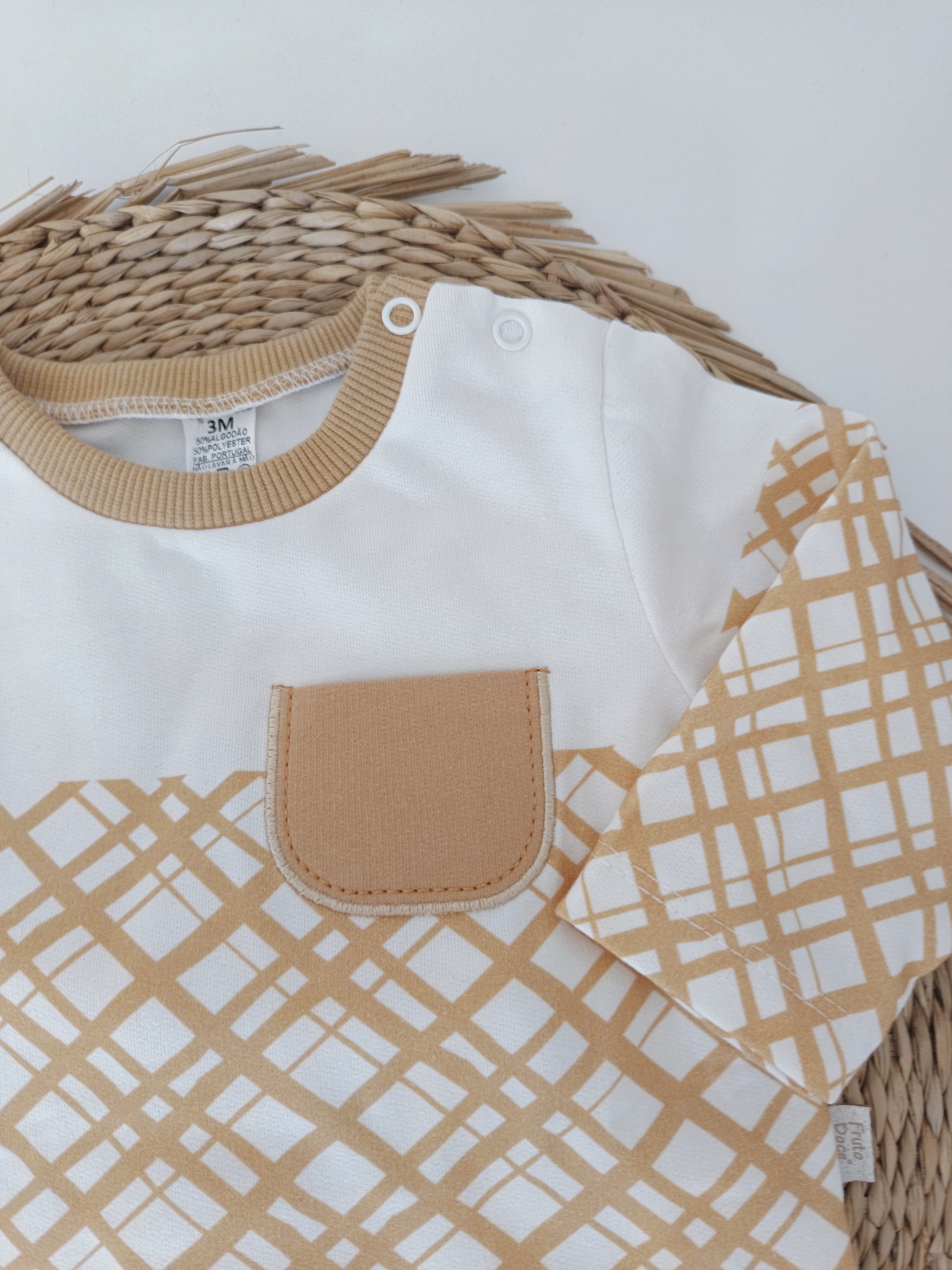 Fato de treino Bolso Camel