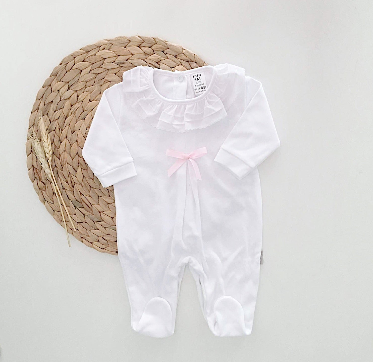 FitFiu Babies® | Kit de Maternidade Laço Rosa