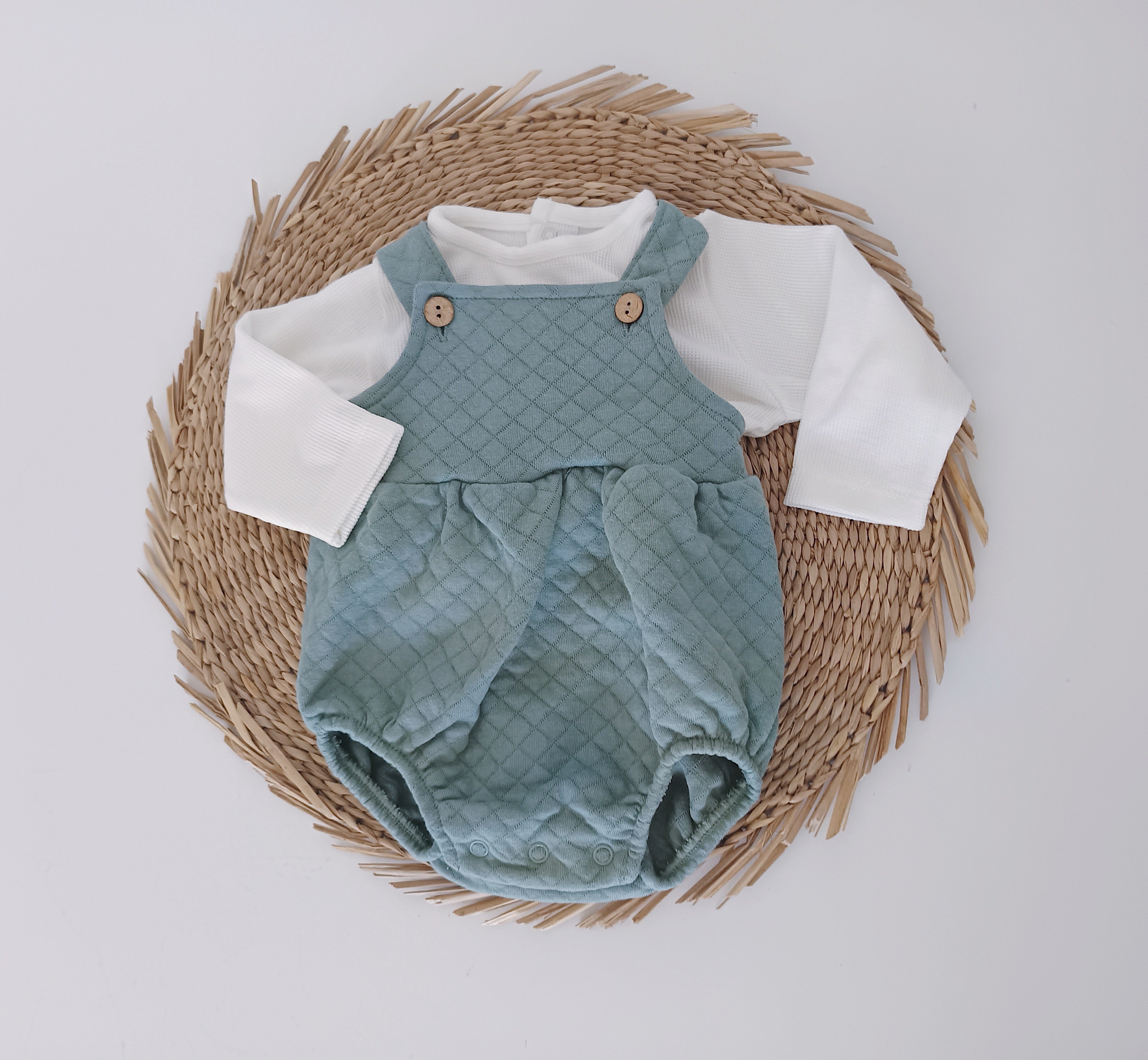 Fofo com camisola Losangos Verde