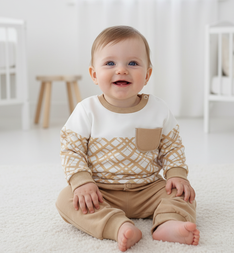 Fato de treino Bolso Camel