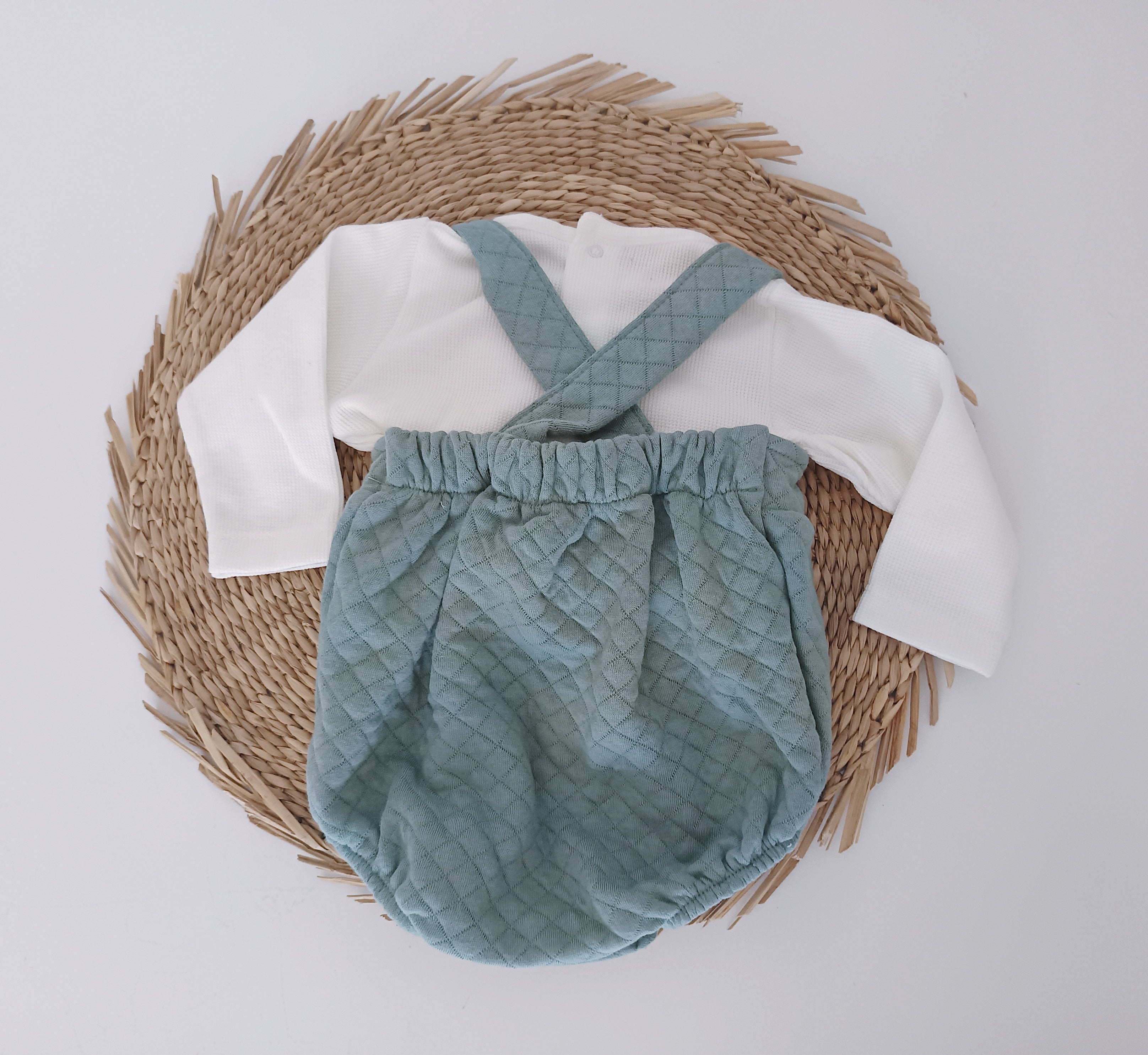 Fofo com camisola Losangos Verde