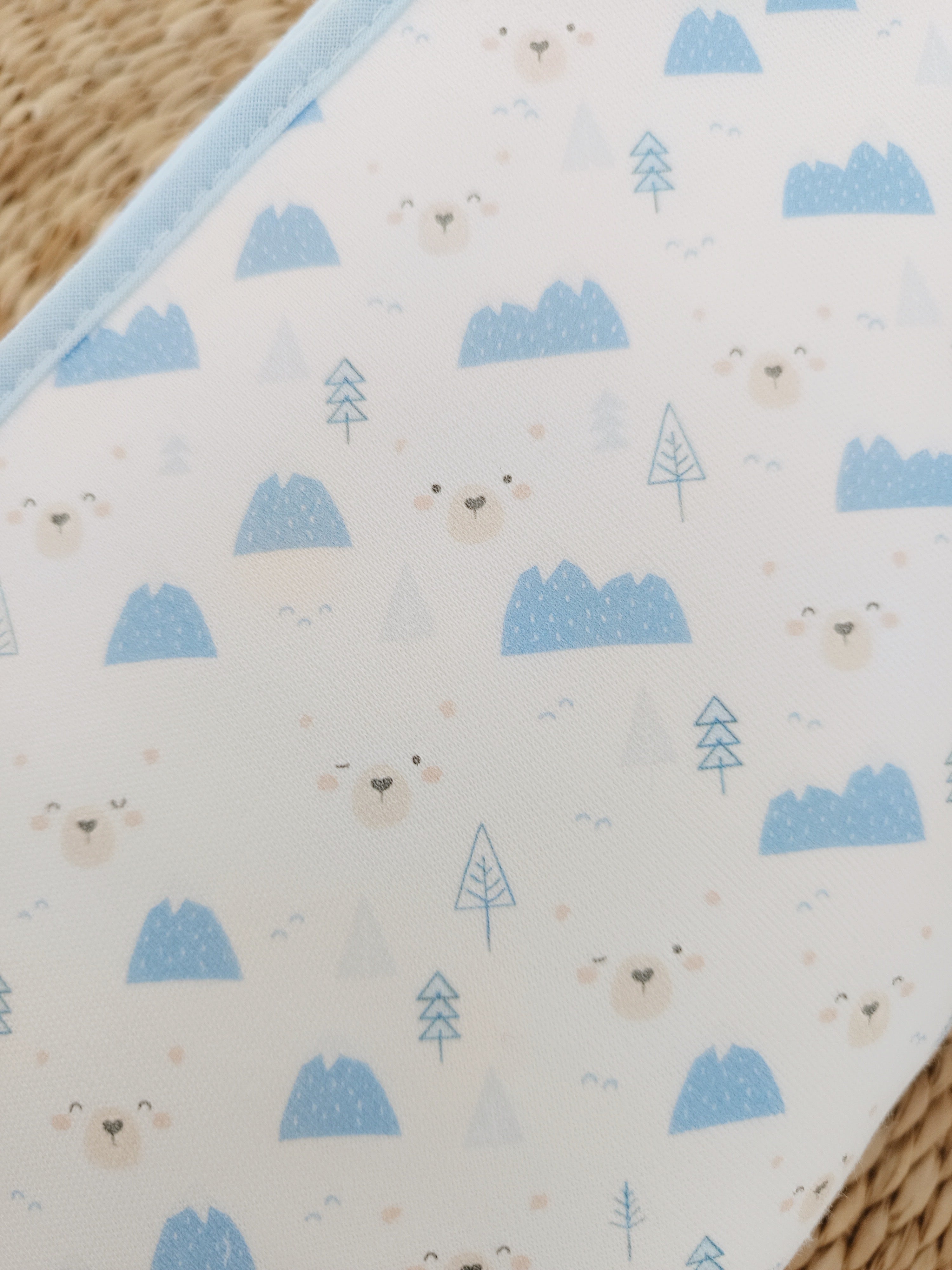 Toalha de banho Ursinhos Azul