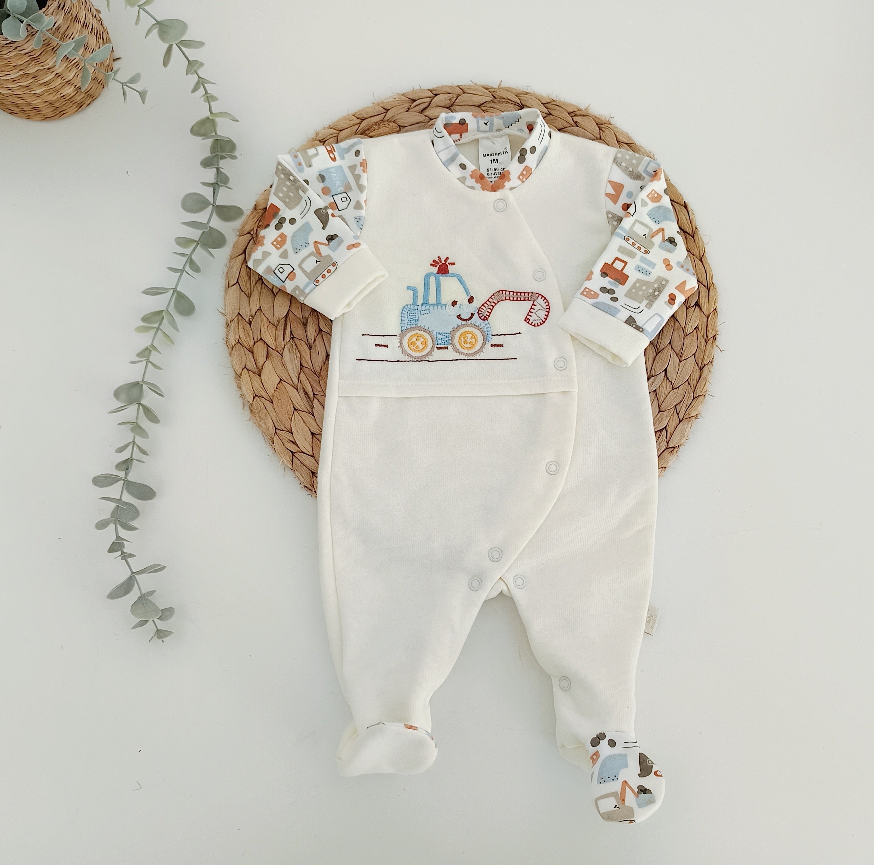 Babygrow Truck Azul