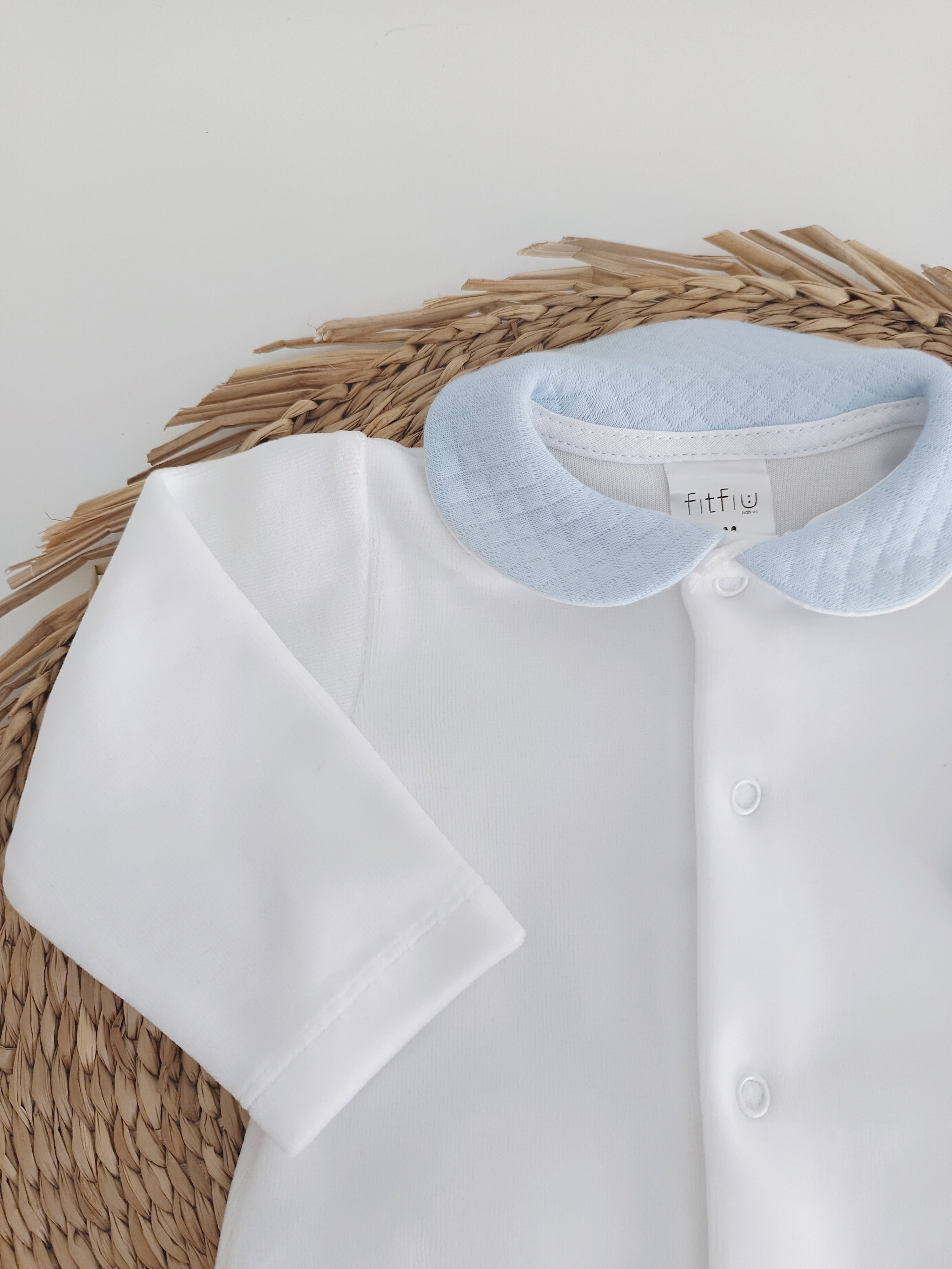 FitFiu Babies® | Babygrow Urso Orelhas Azul