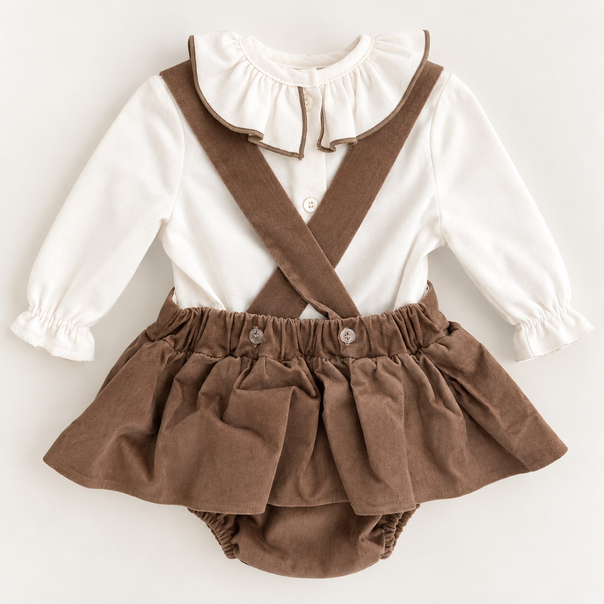 Fofo com Blusa Laço Castanho