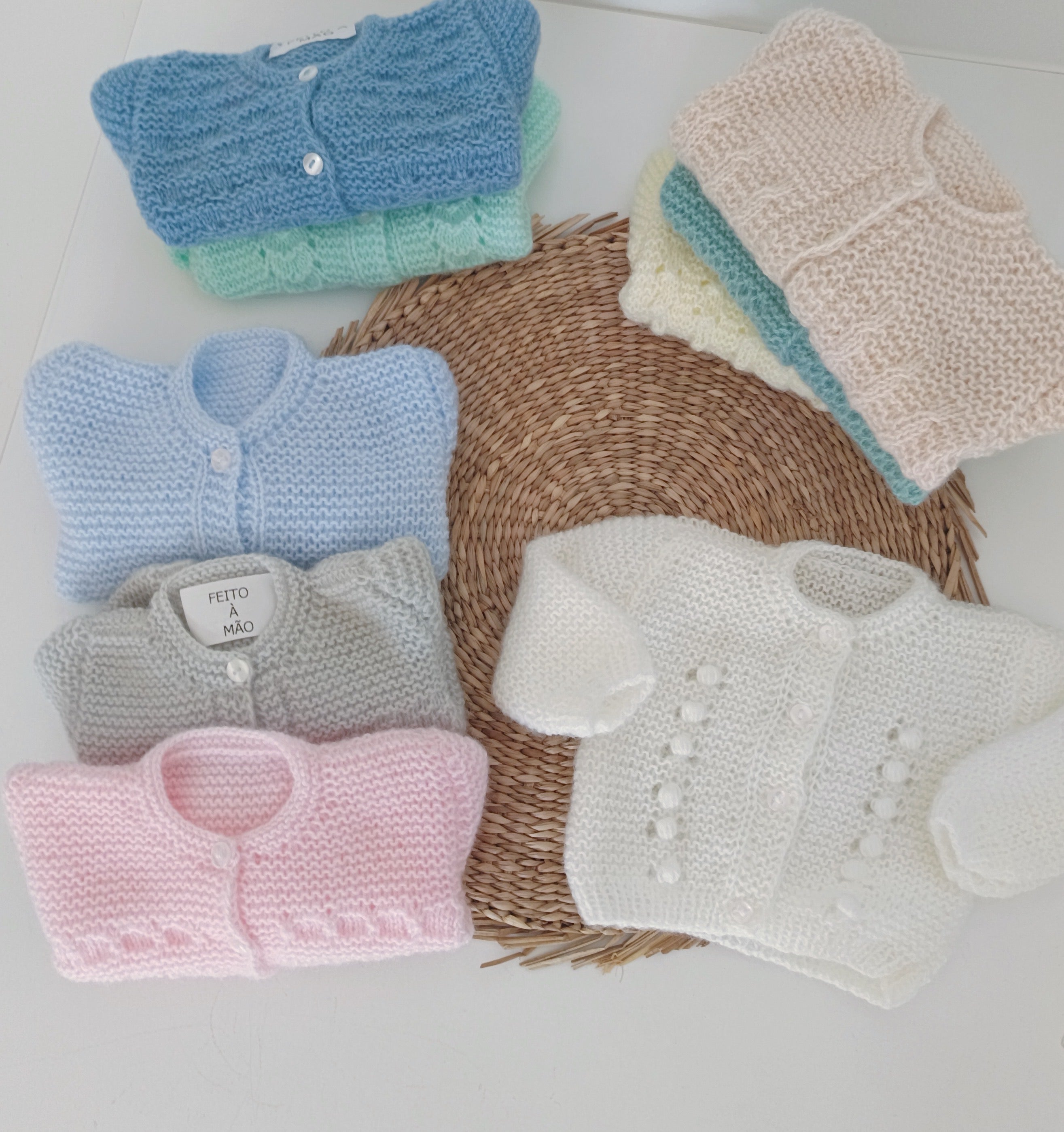 Casaco de Malha Feito à Mão