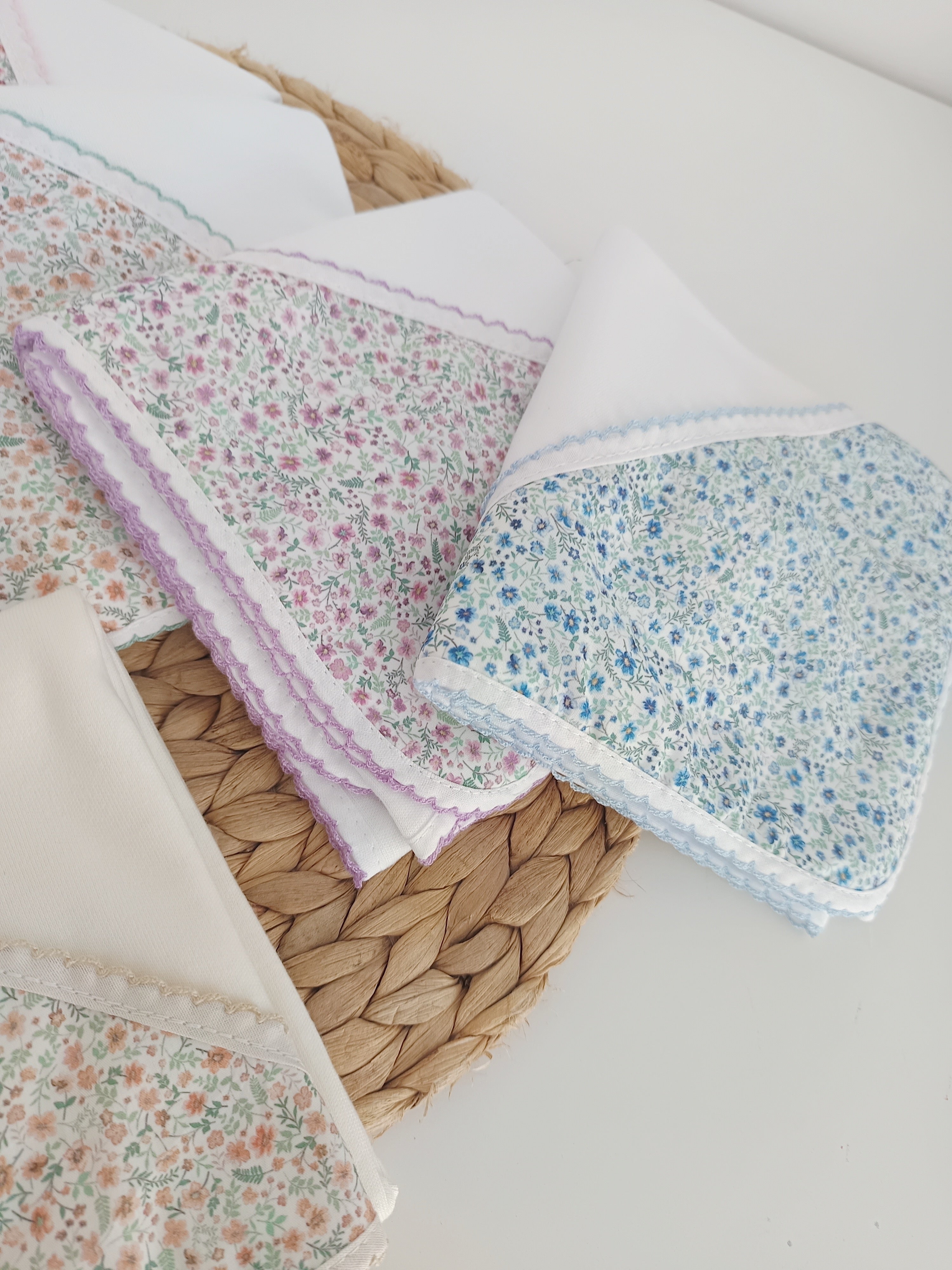 Fralda Algodão Flores