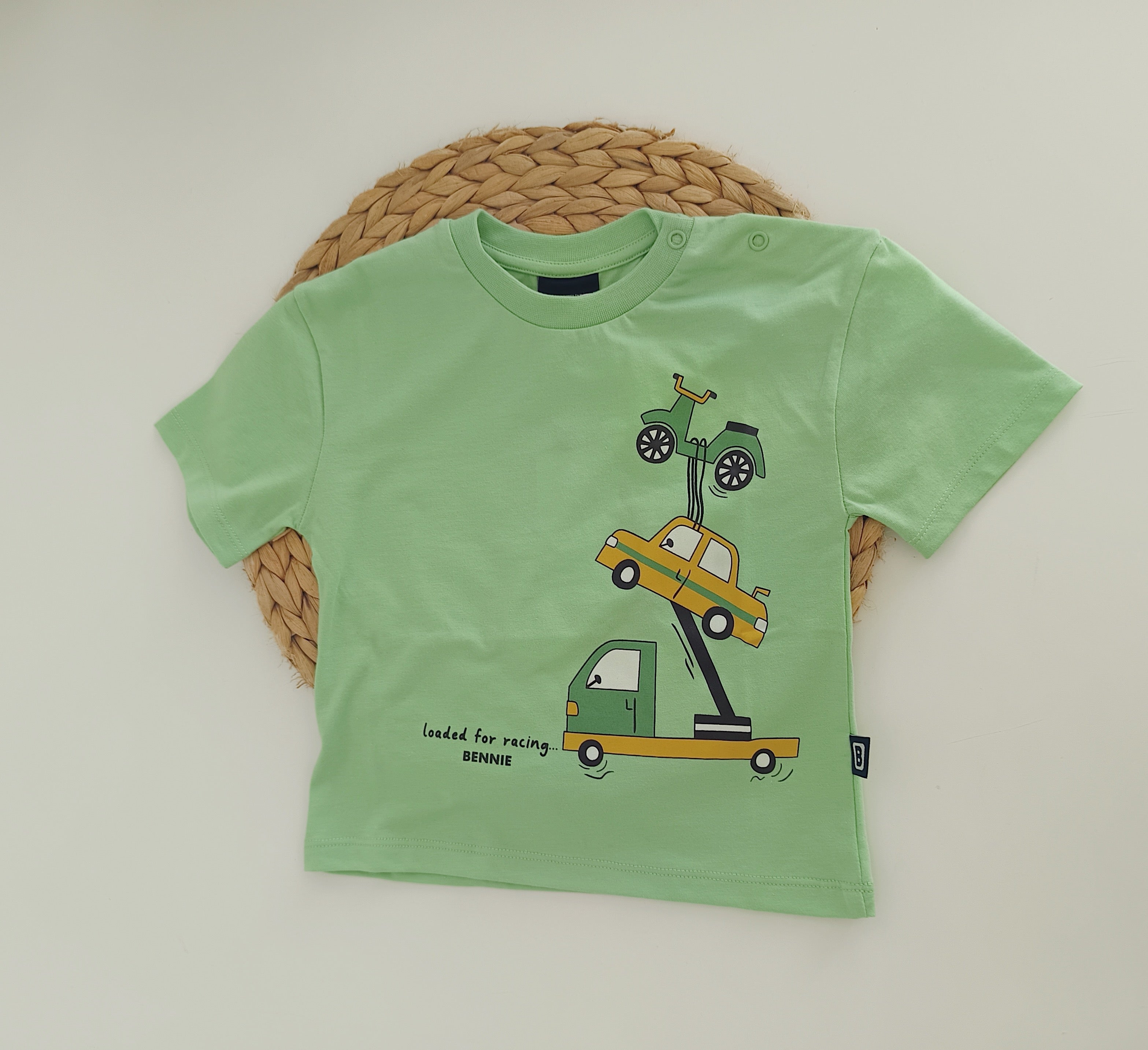 T-shirt carros Verde